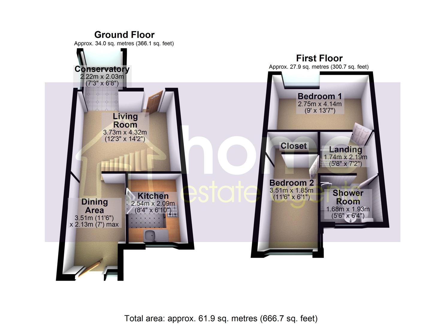10, Smallshaw Fold, Ashton-Under-Lyne floorplan