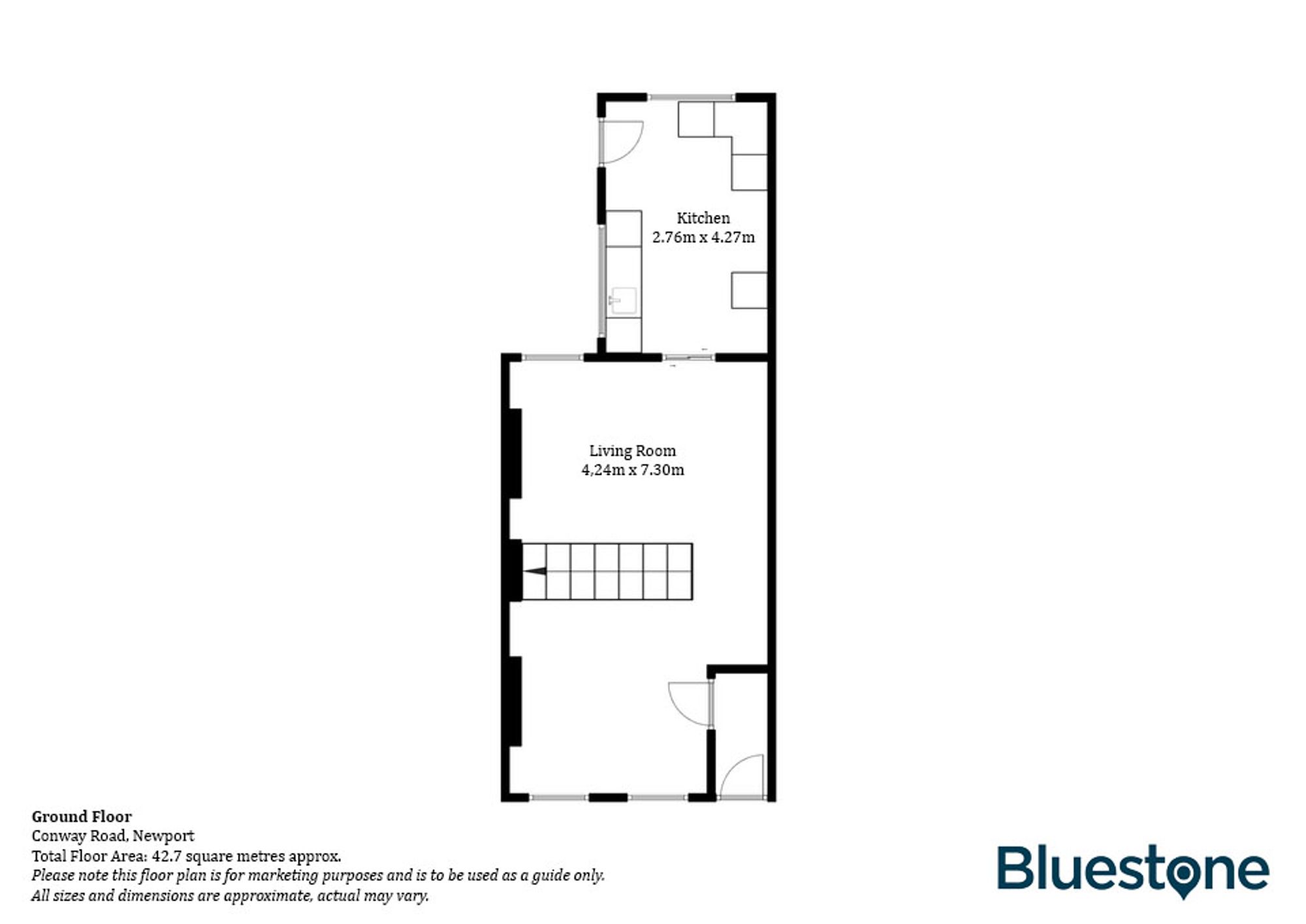 74 Conway Road, Newport floorplan