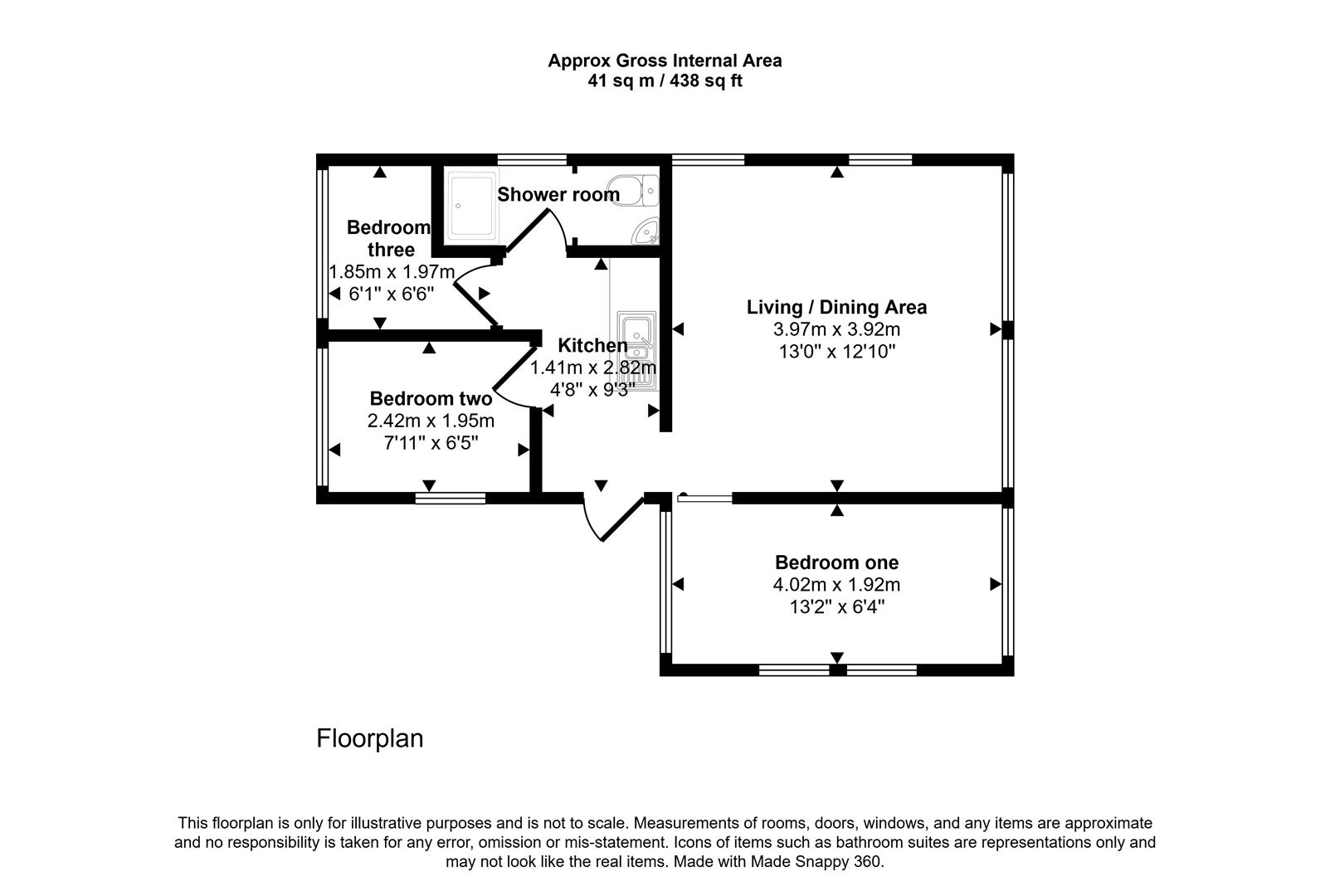 46, Penlan Holiday Village, Cenarth, Newcastle Emlyn floorplan
