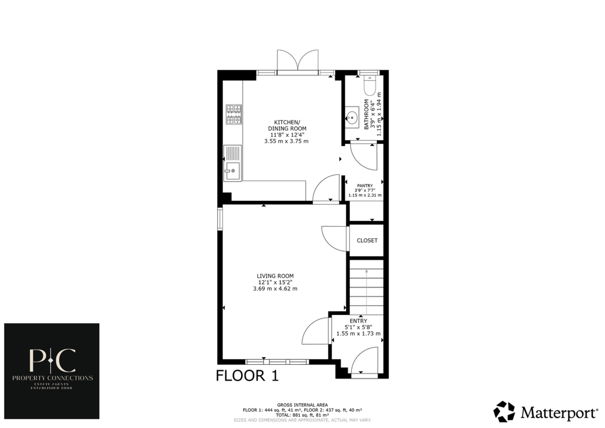 23 Hoggan Path, Cumbernauld Road, Bonnybridge floorplan