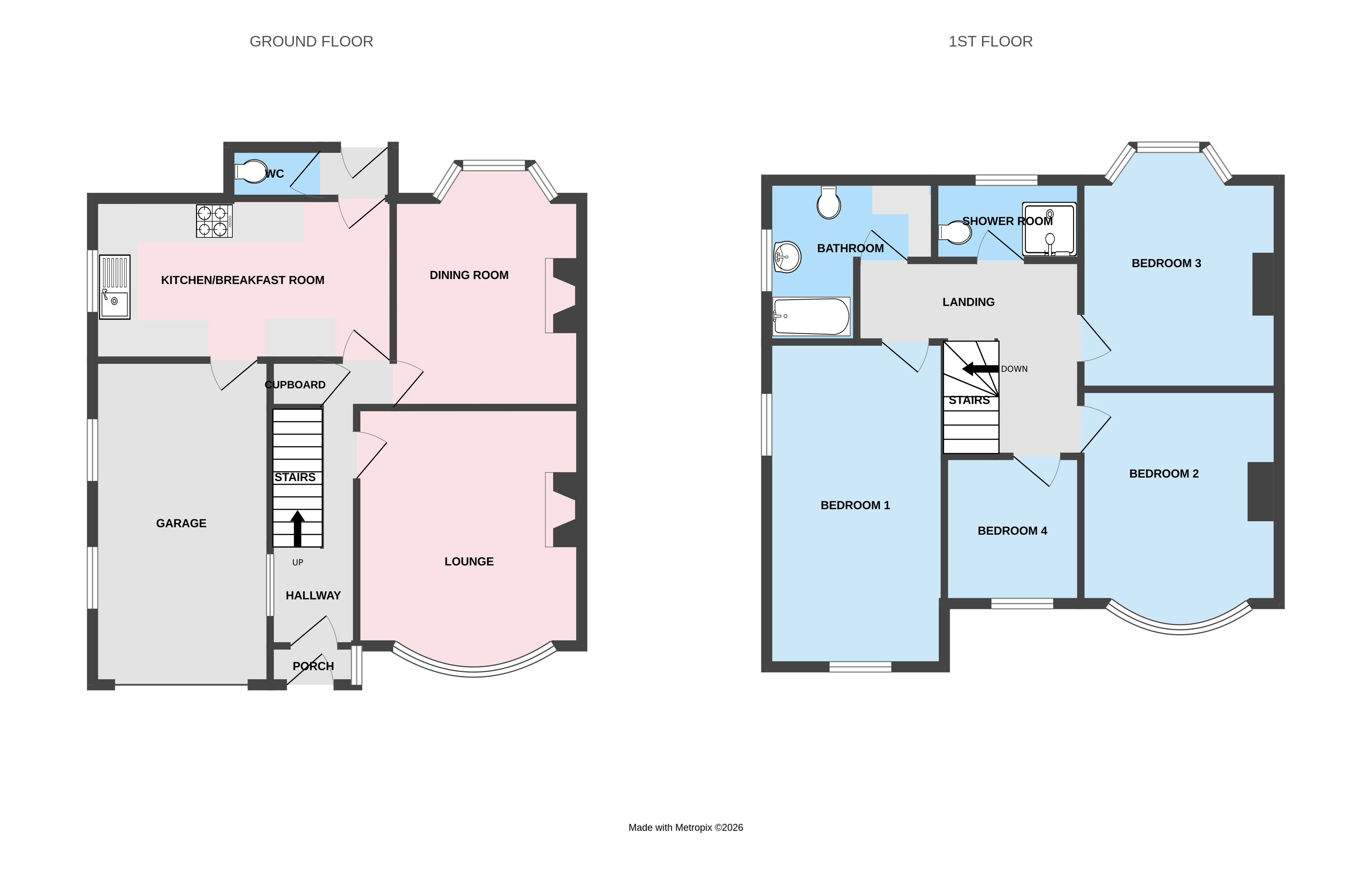 12, Kingsley Road, Staffordshire floorplan