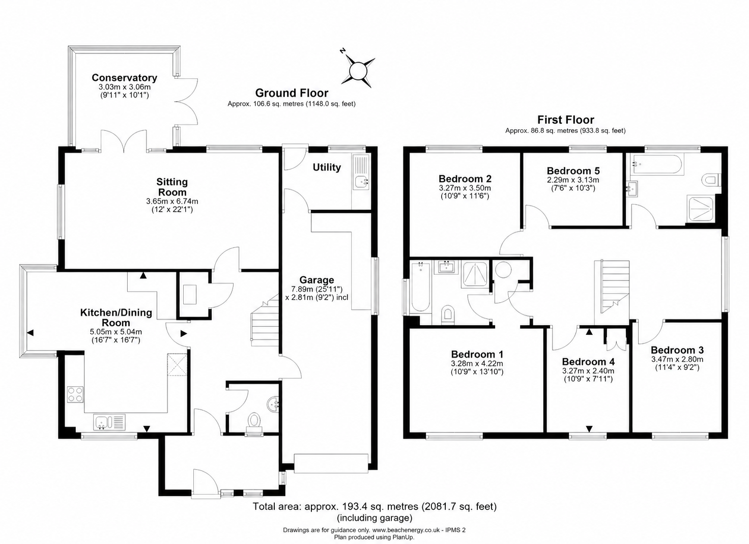 3, Docwras Close, Royston floorplan
