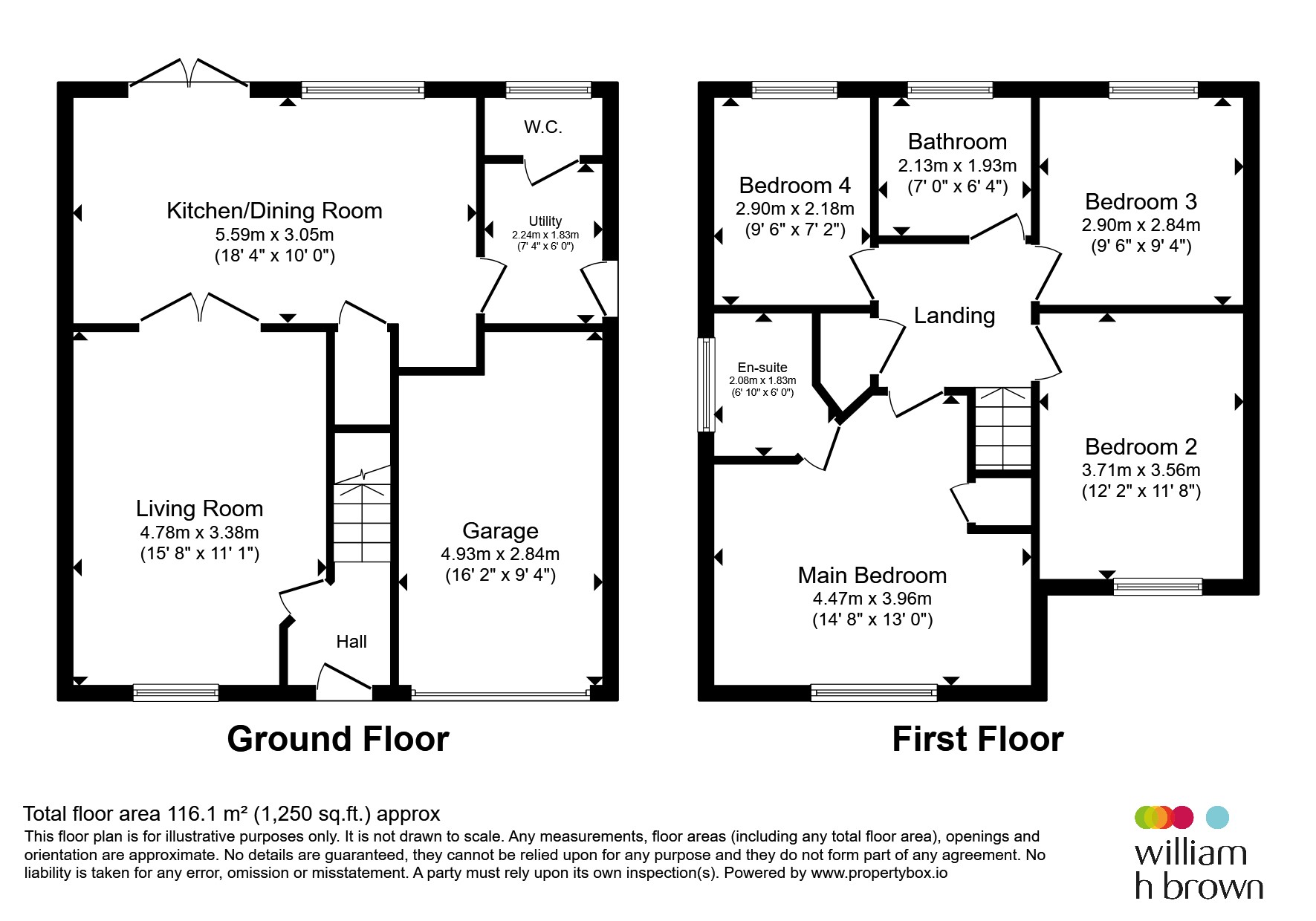 24, Hammond Close, Corby floorplan