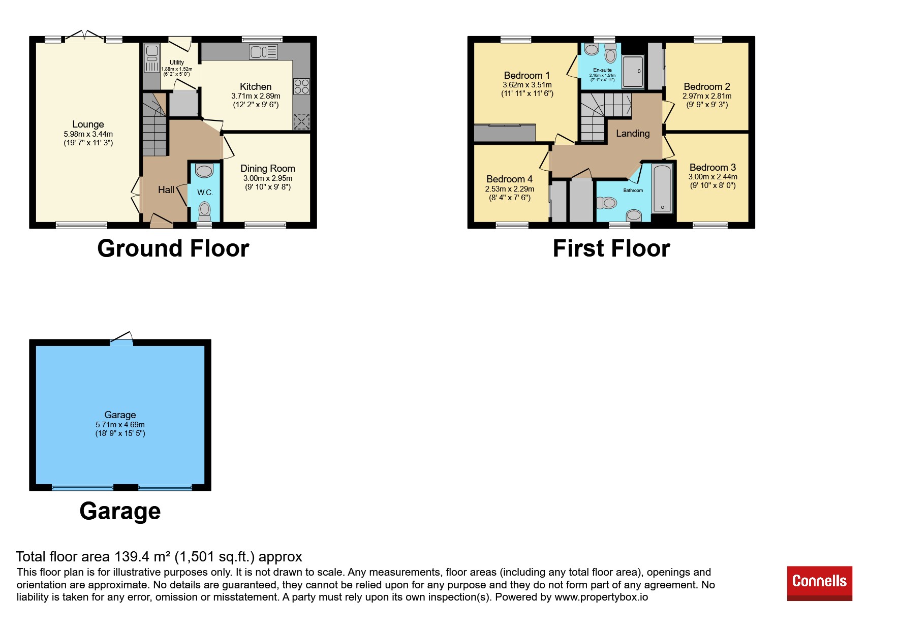 165, Yale Road, Willenhall floorplan