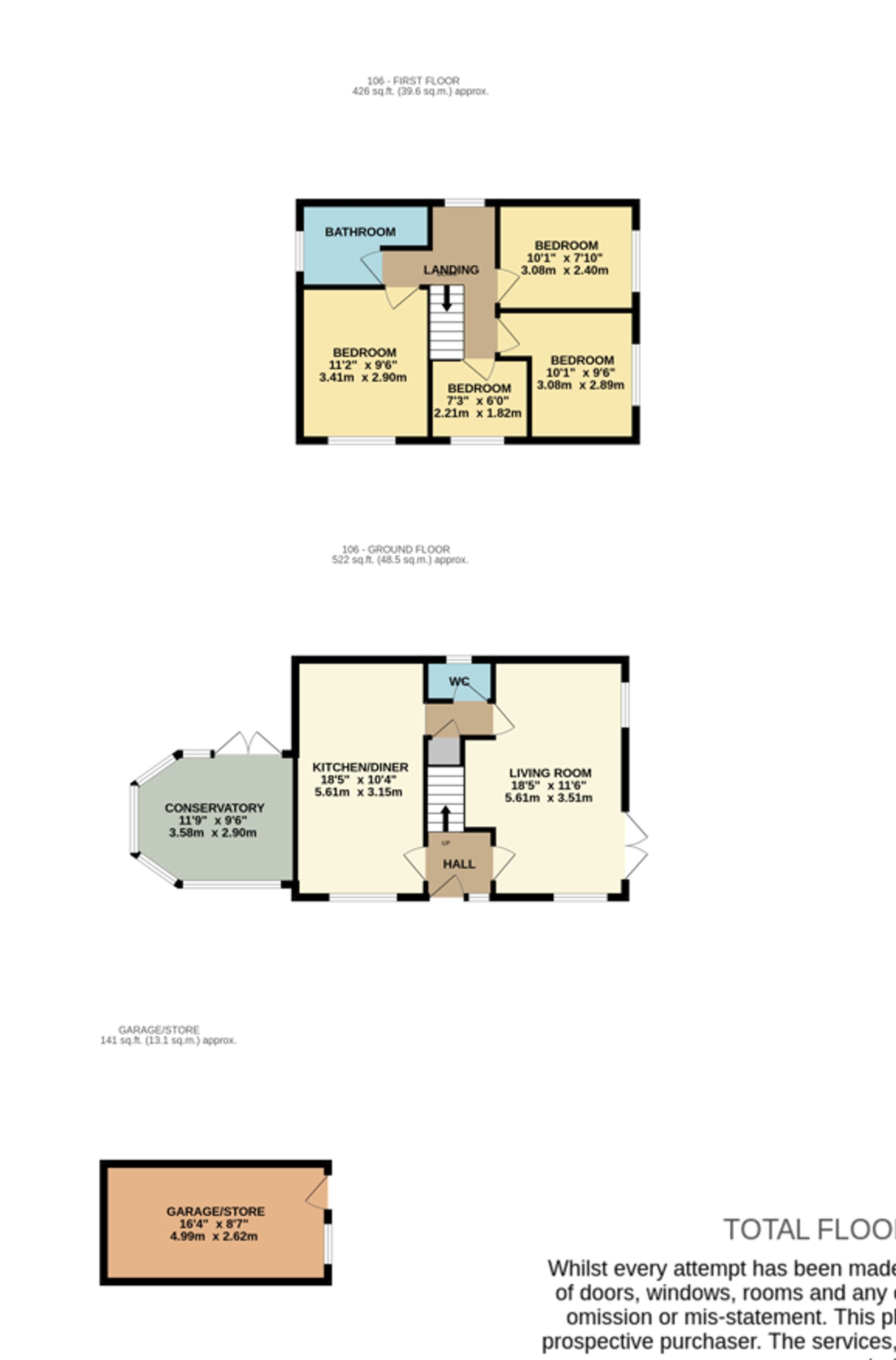 106 Hopefold Drive, Manchester floorplan