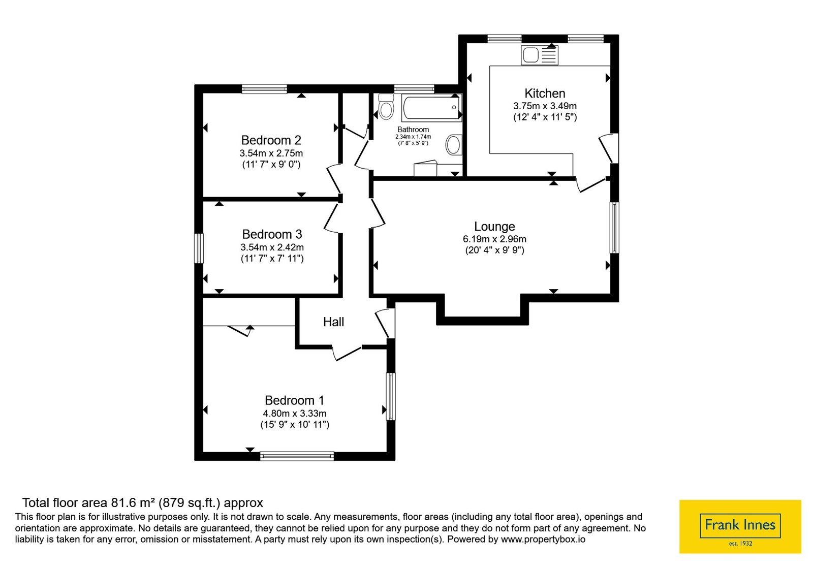 15, Sheepbridge Lane, Nottinghamshire floorplan