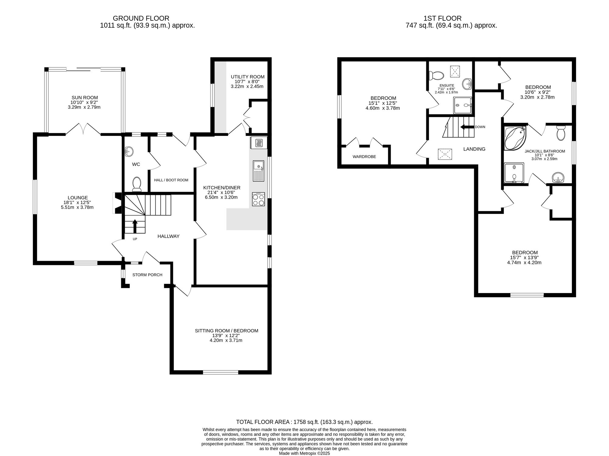 Merrie Meade, Haverfordwest floorplan