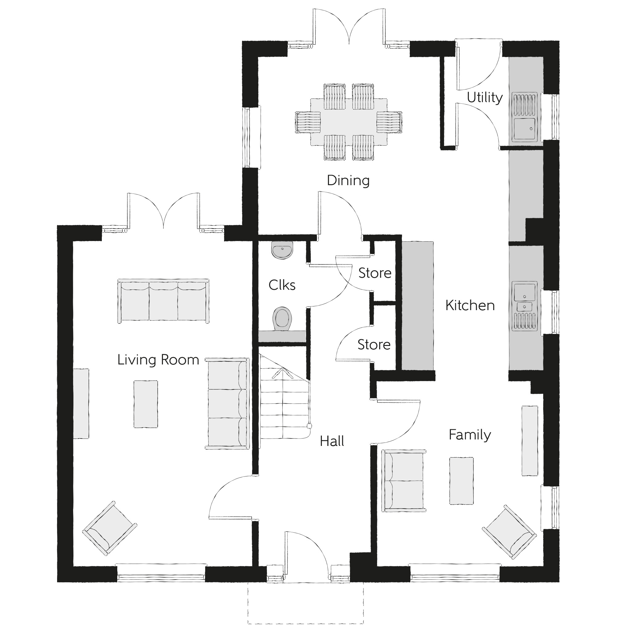 87, Boars Tye Road, Silver End floorplan