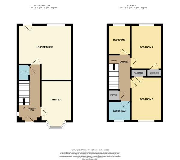 14, Store Street, Diss floorplan