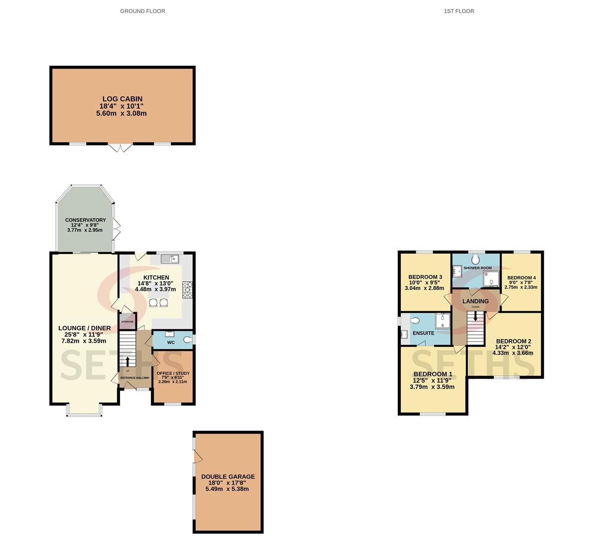 22, Herongate Road, Leicester floorplan