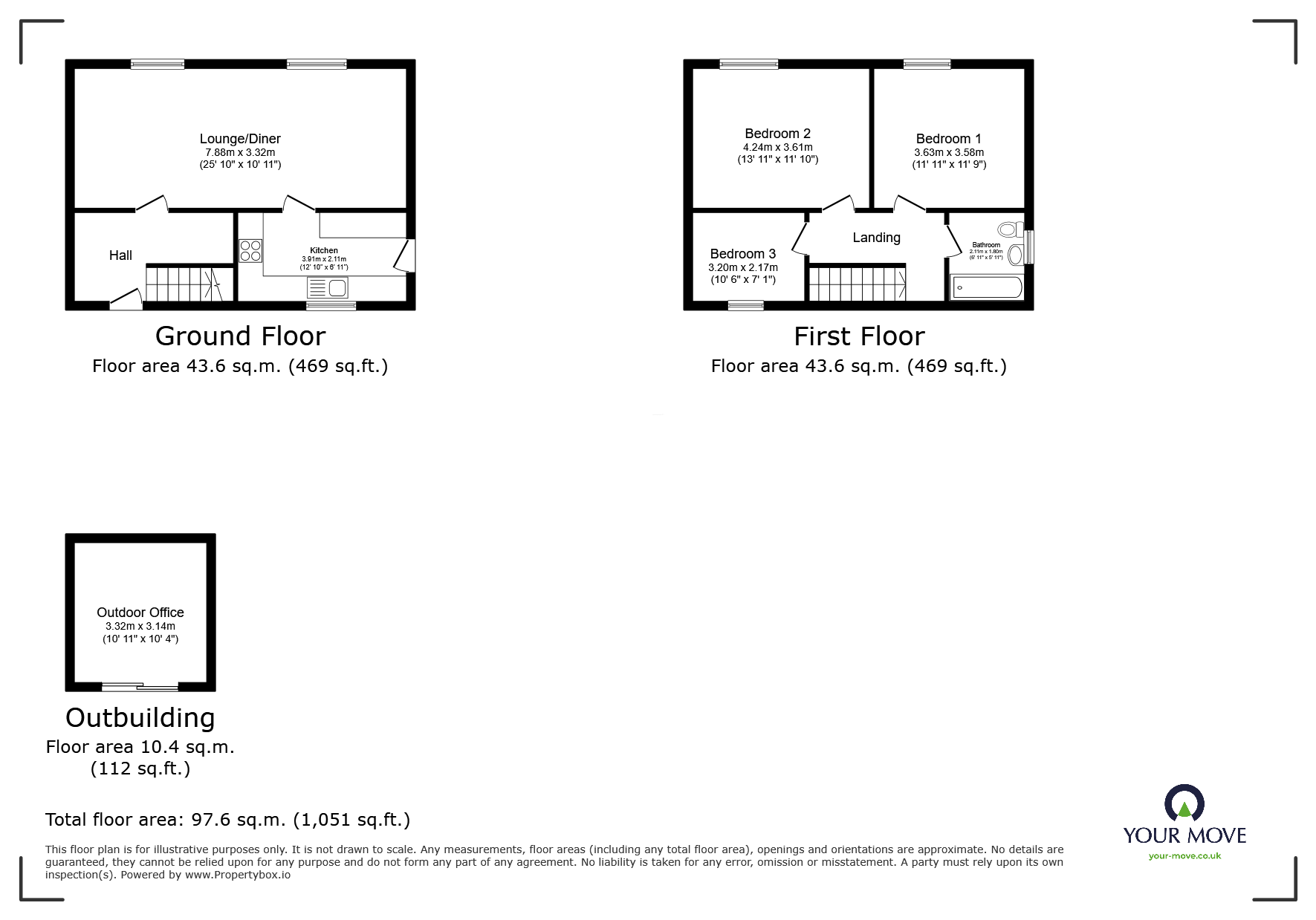 4, Crocken Hill Road, Ashford floorplan