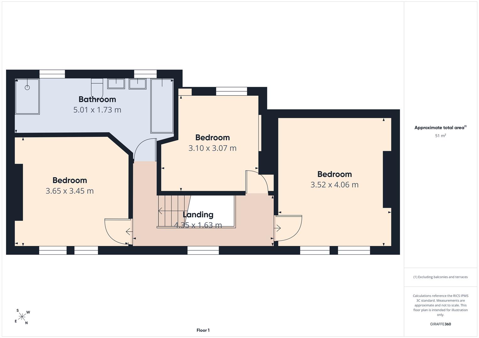 2, The Grange, Wallasey floorplan