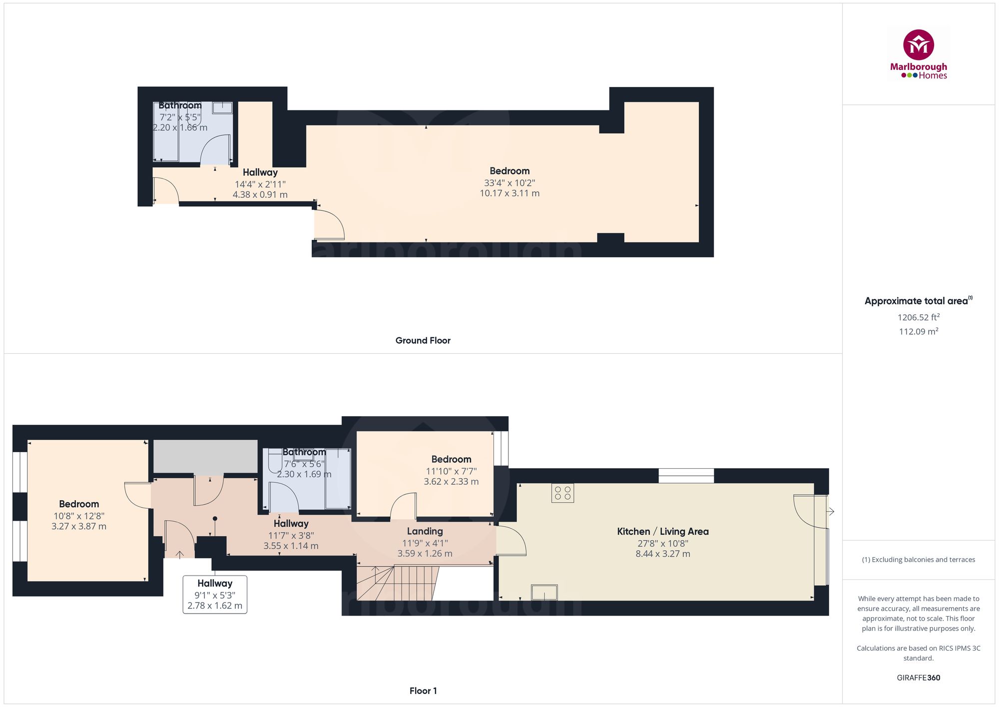 Flat 1, 665 Barking Road, London floorplan