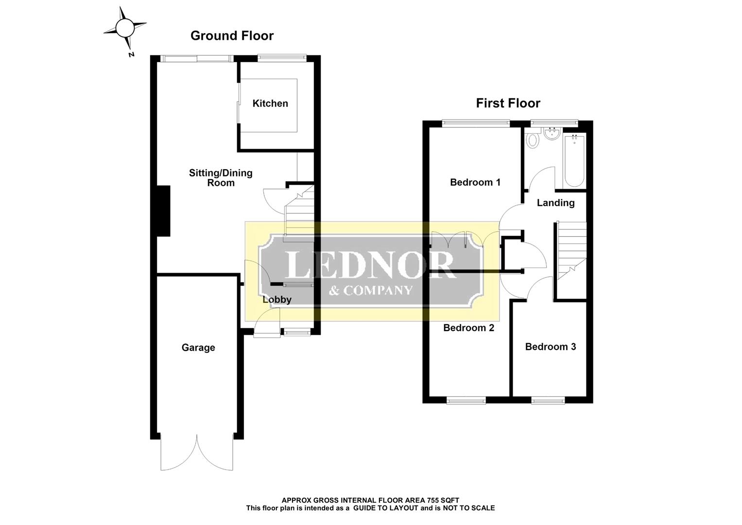 36, Redvers Close, Bishop's Stortford floorplan