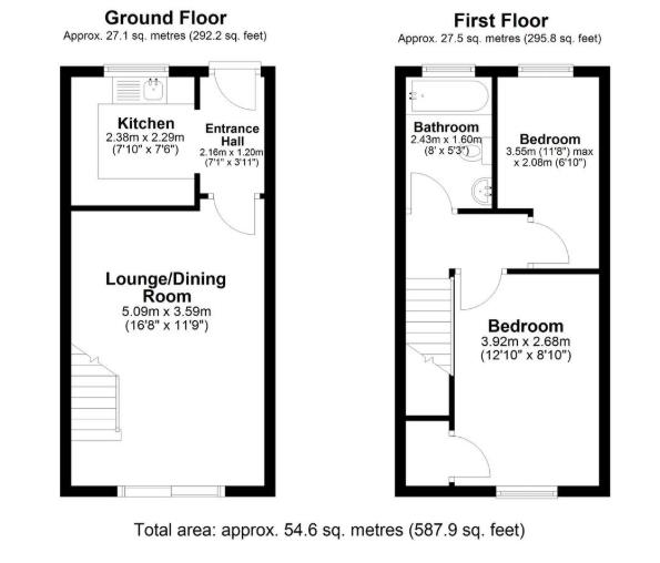 38, Millbank, Dursley floorplan
