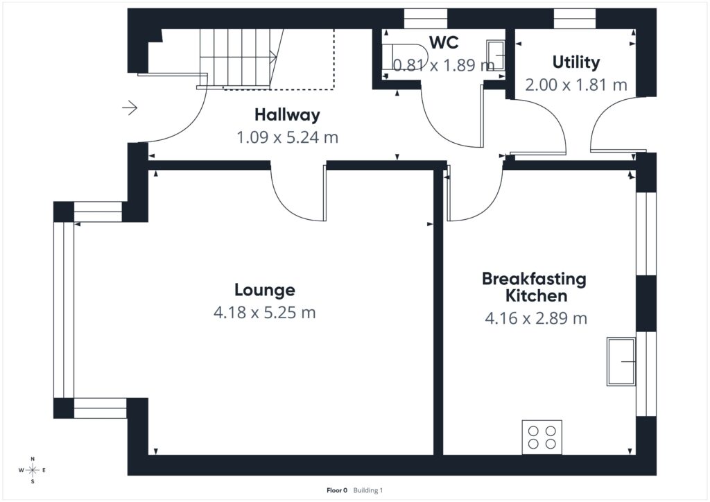 4, Meadows Road, Lochgilphead floorplan