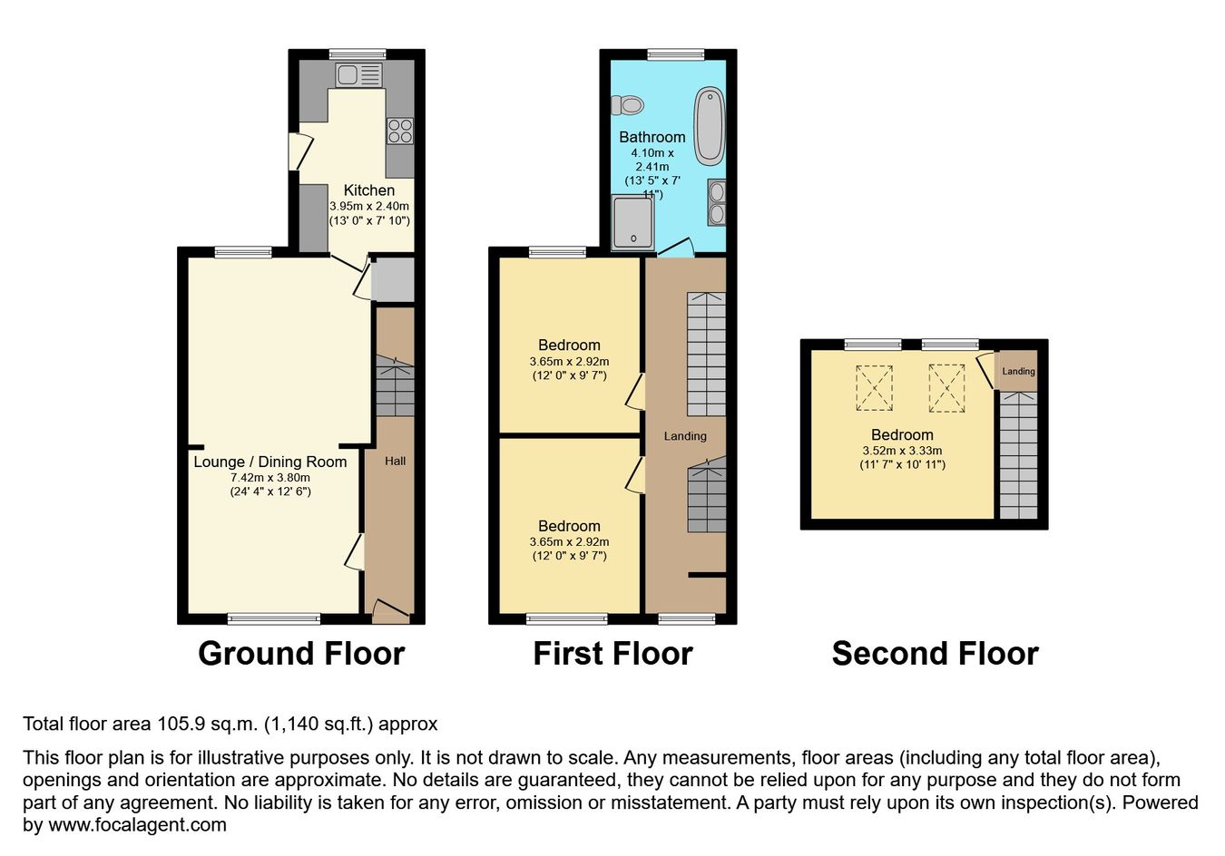 55, Palmerston Road, Poole floorplan