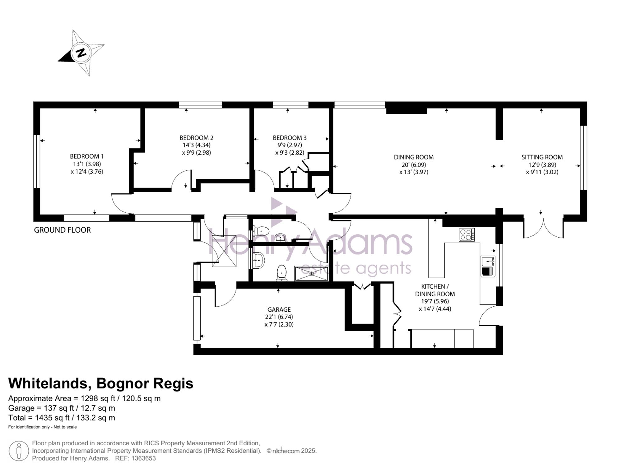 34 Whitelands, Bognor Regis floorplan