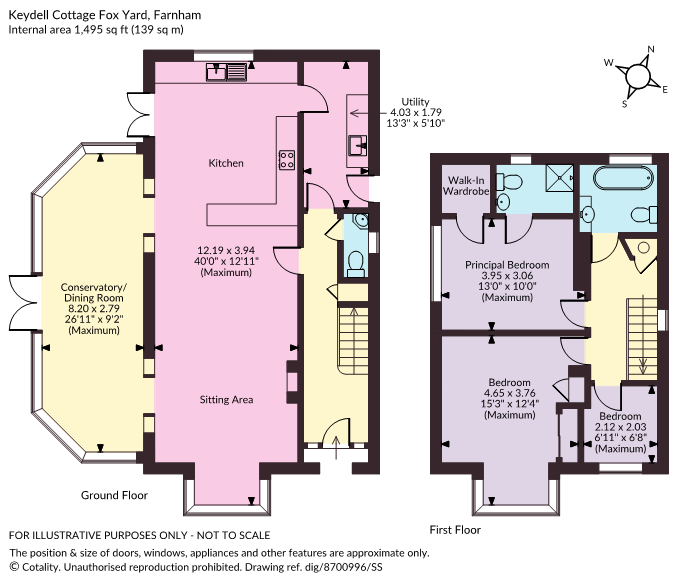 Keydell Cottage,, Fox Yard, Surrey floorplan