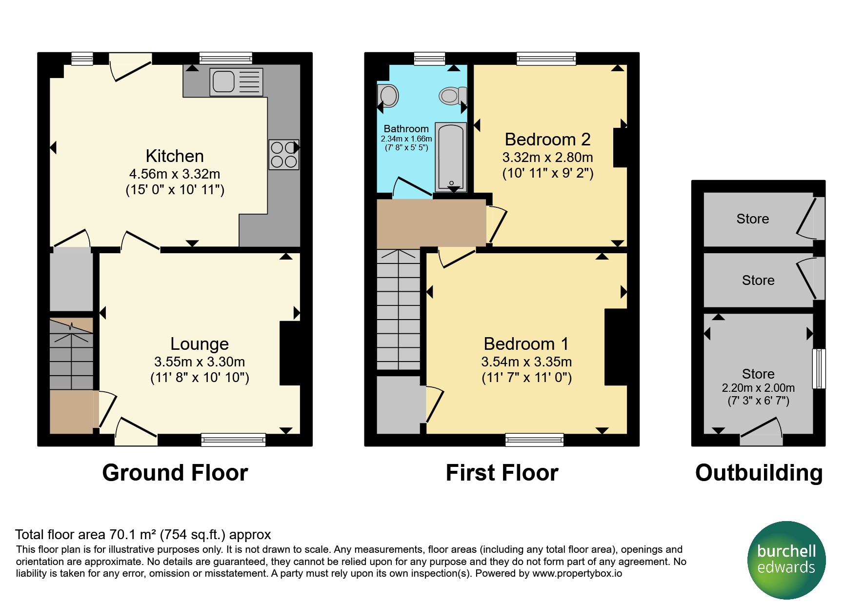 8, Princes Street, Nottingham floorplan
