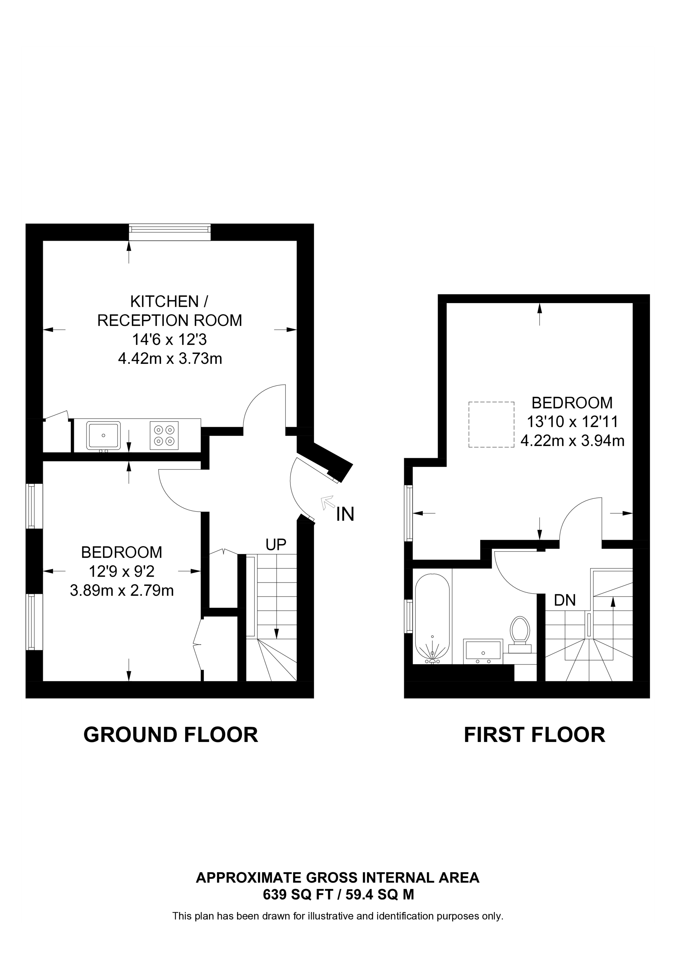 Warrington Road, Harrow floorplan