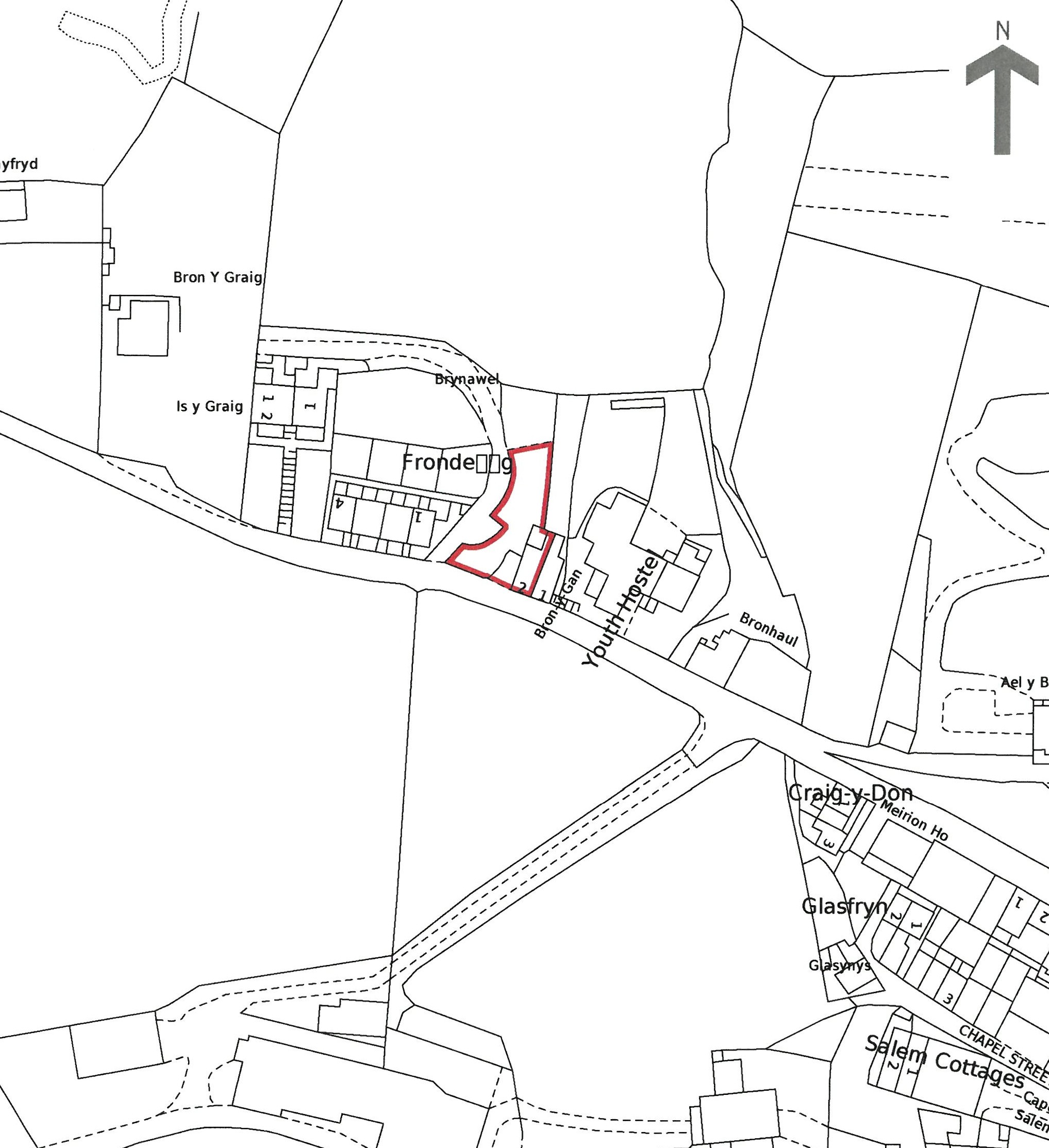 2, Bronygan, Machynlleth floorplan