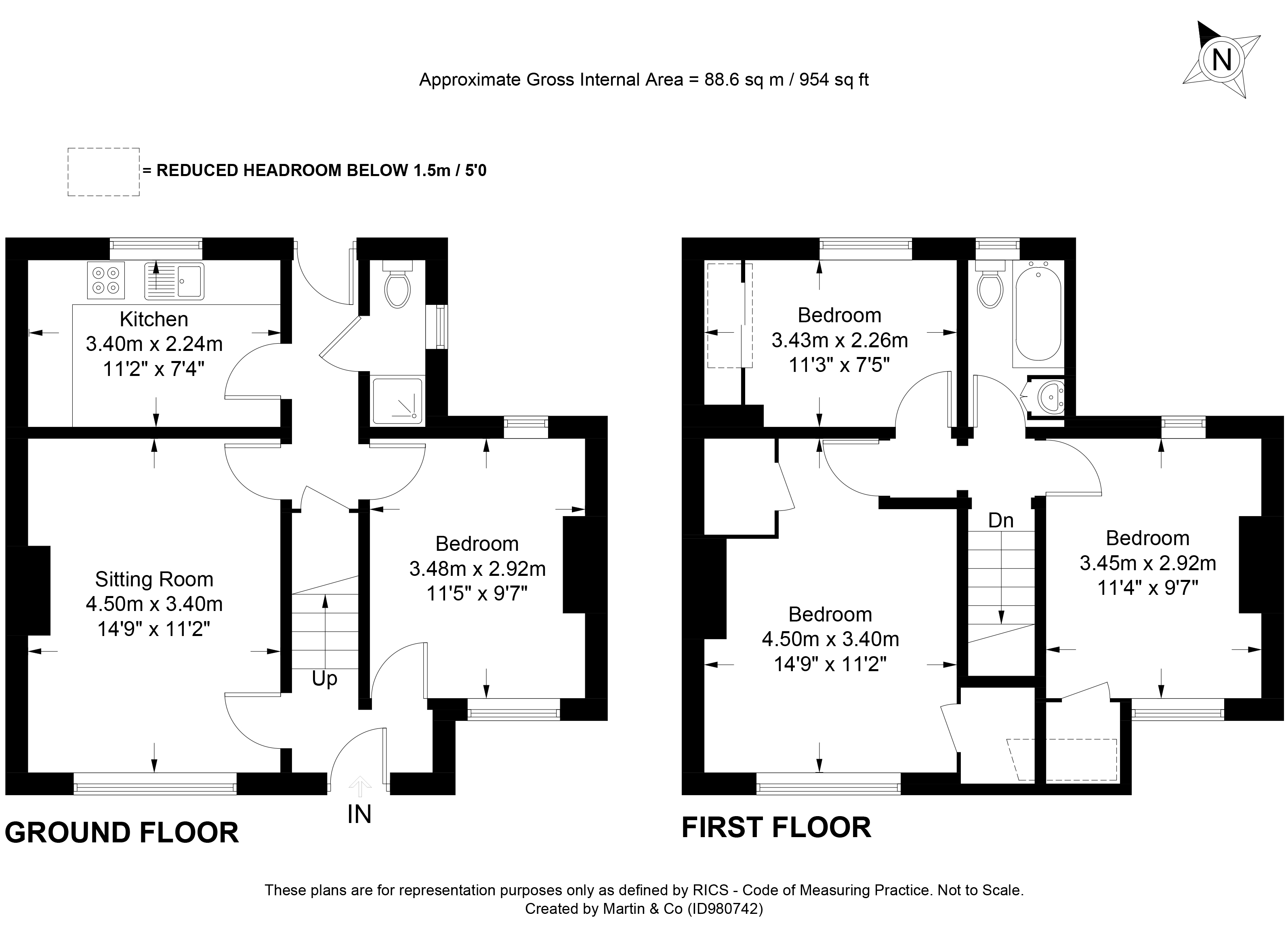 Room 3, 77, Stanmore Lane, Winchester floorplan