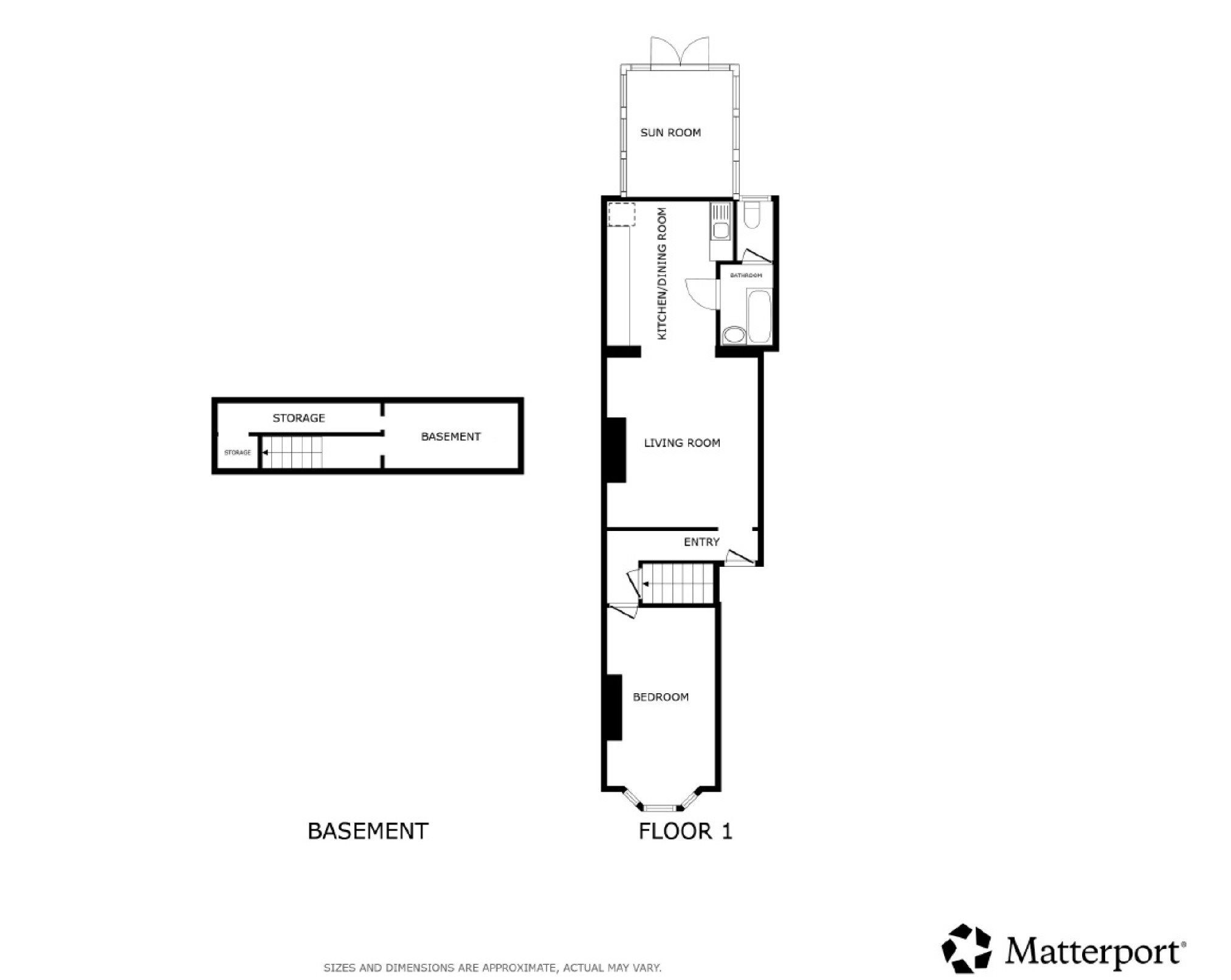 1a, 73, Cornwall Gardens, Margate floorplan