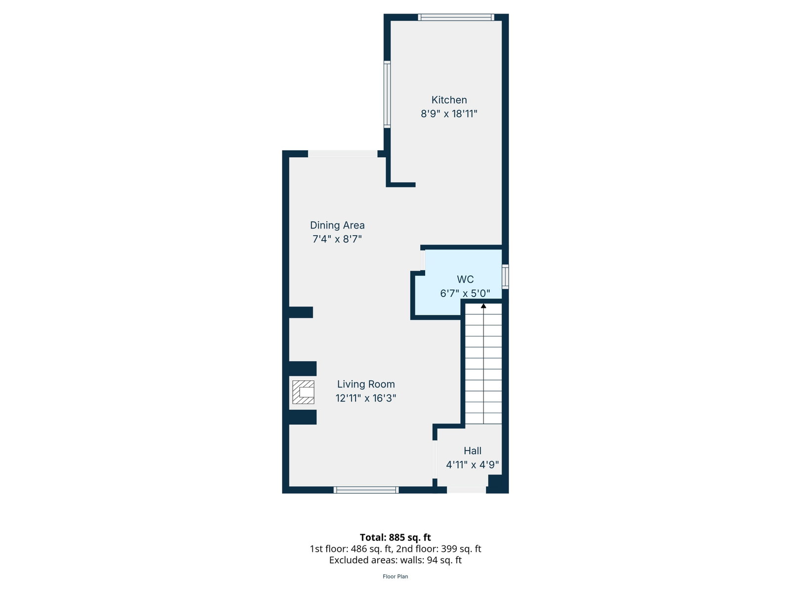 67, Trevor Road, Ormskirk floorplan