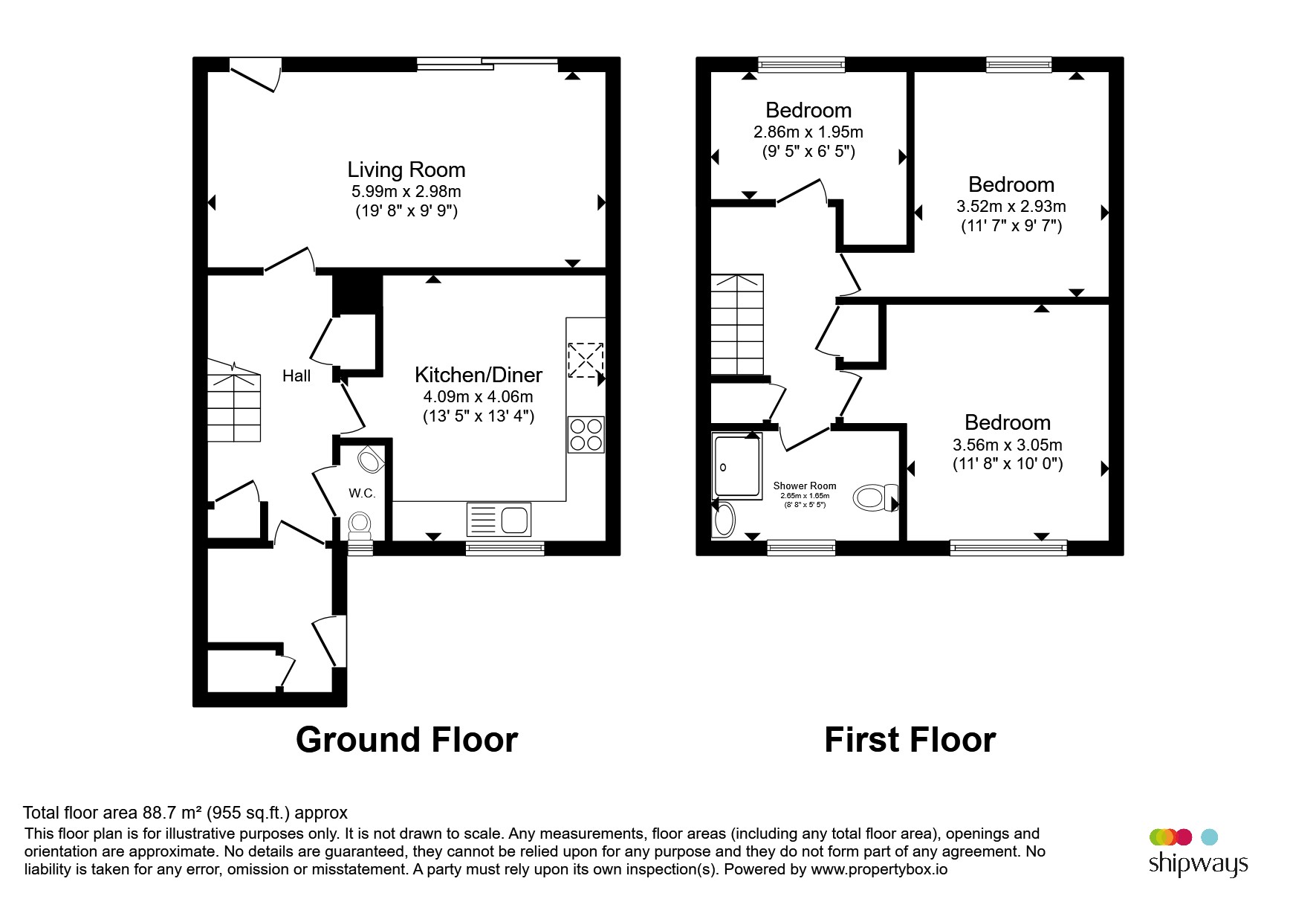 24, Kitswell Gardens, Birmingham floorplan