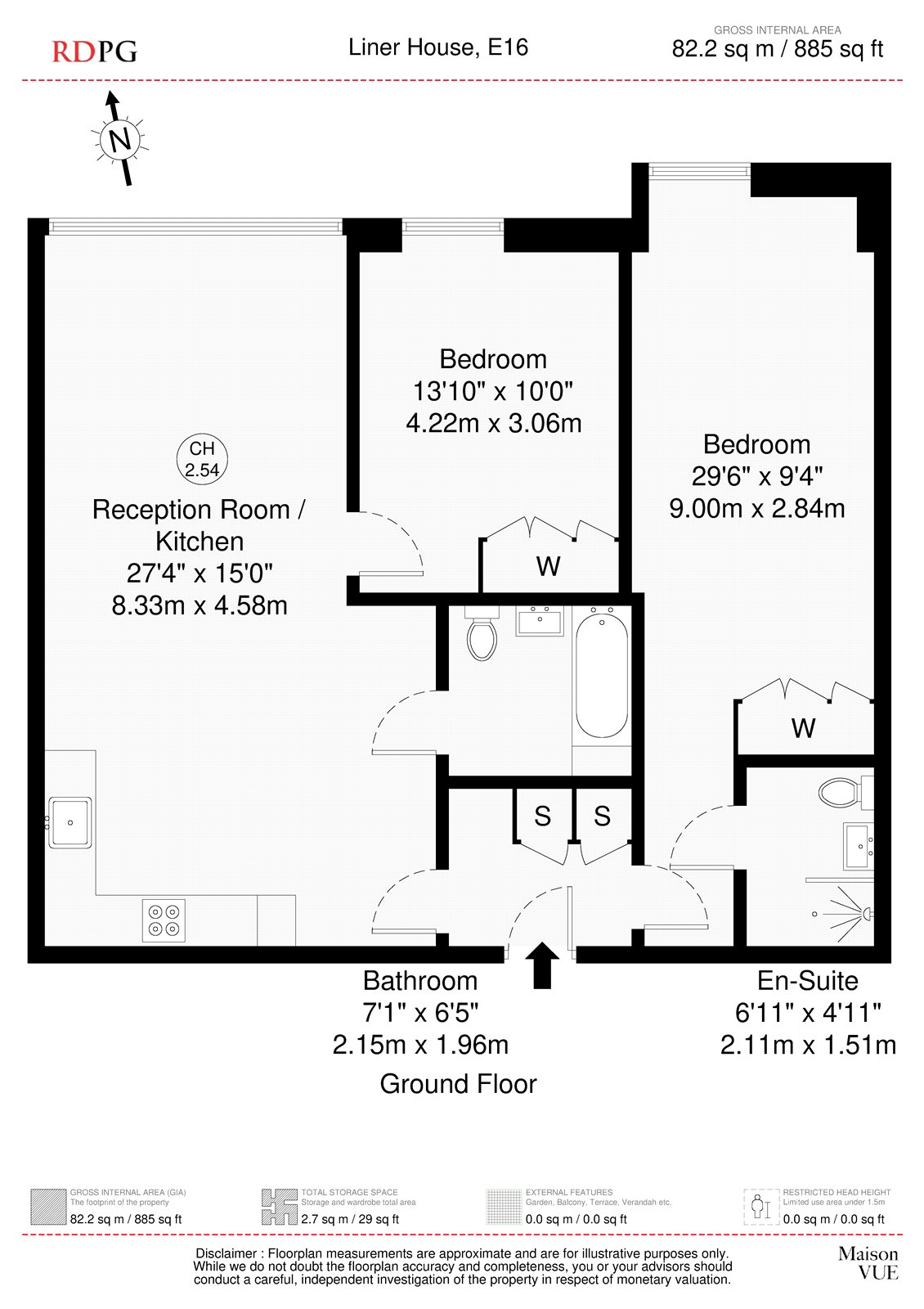 30 Linar House Royal Wharf,, Admirality Avenue, London floorplan