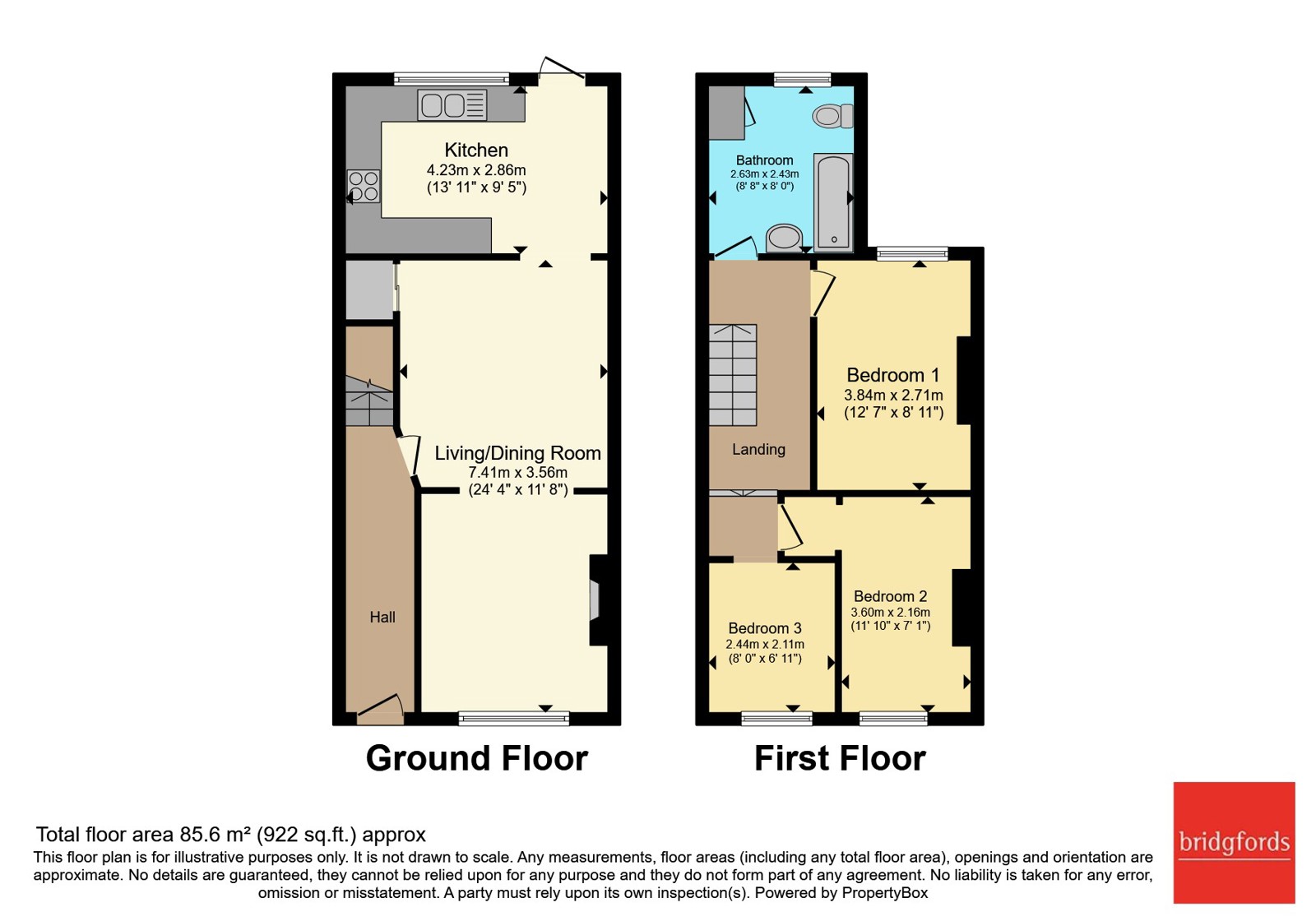 25, Higher Croft, Manchester floorplan