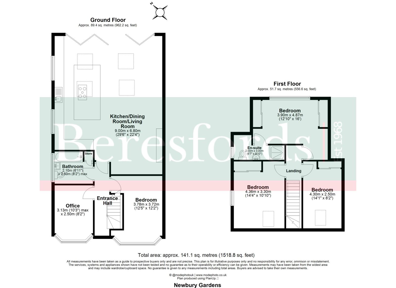 61, Newbury Gardens, Upminster floorplan
