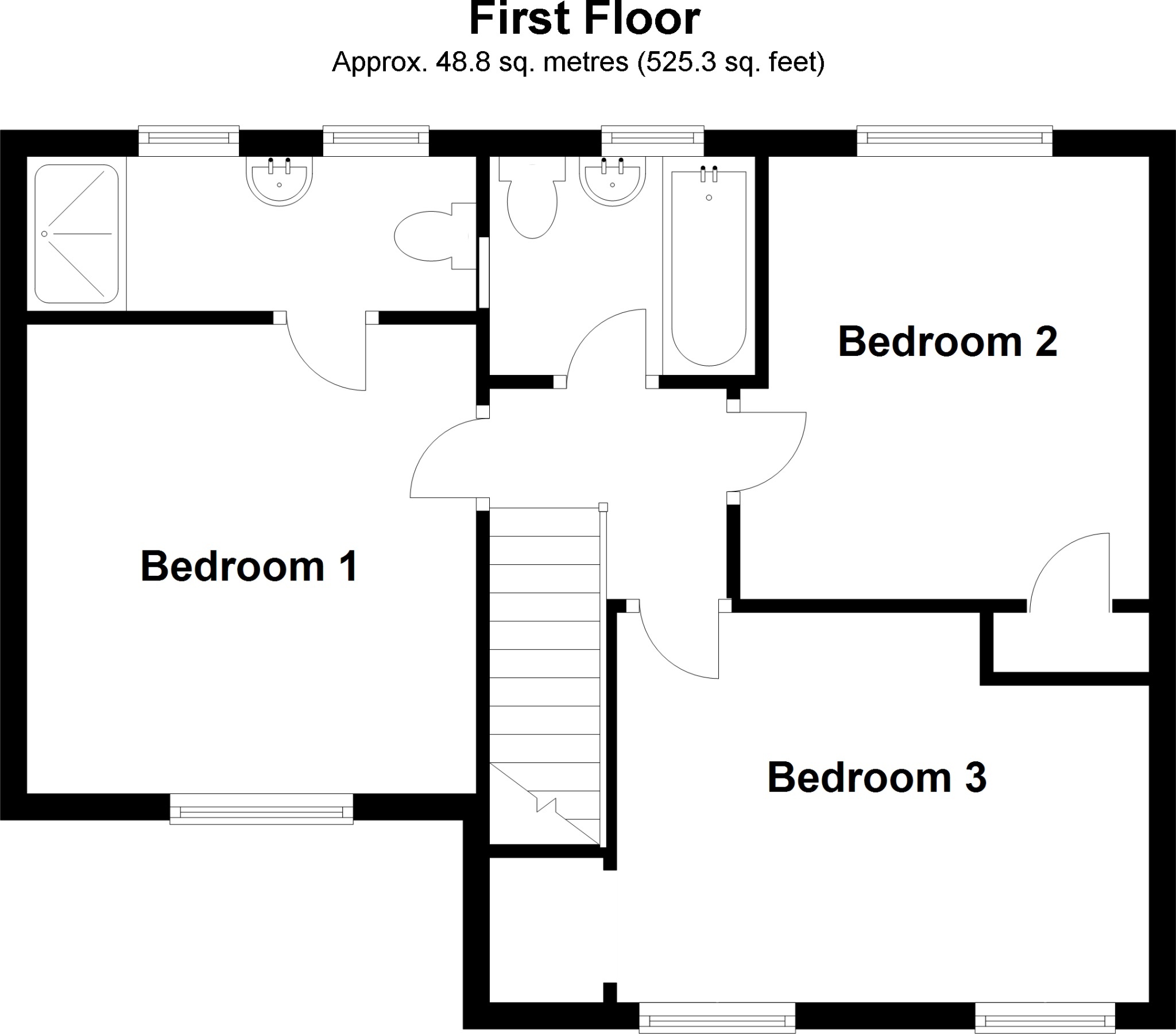 Lordswood Close, South Darenth, Dartford DA2, 3 bedroom end terrace