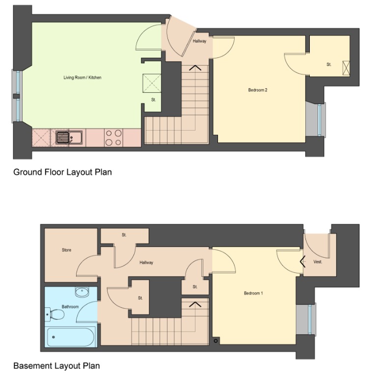 2 Bedrooms Flat to rent in Roseangle, West End, Dundee DD1