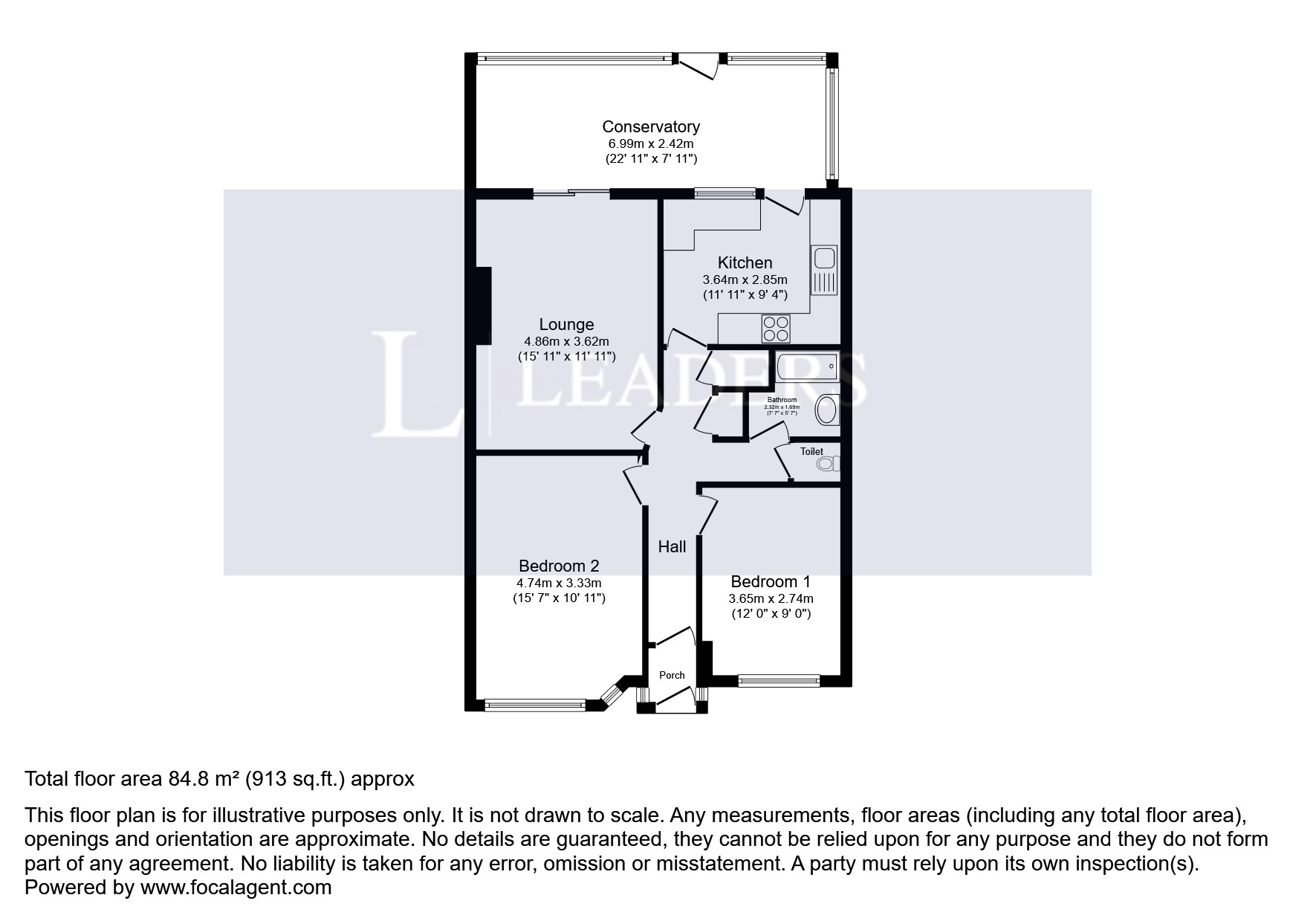 Downs Valley Road, Brighton floorplan