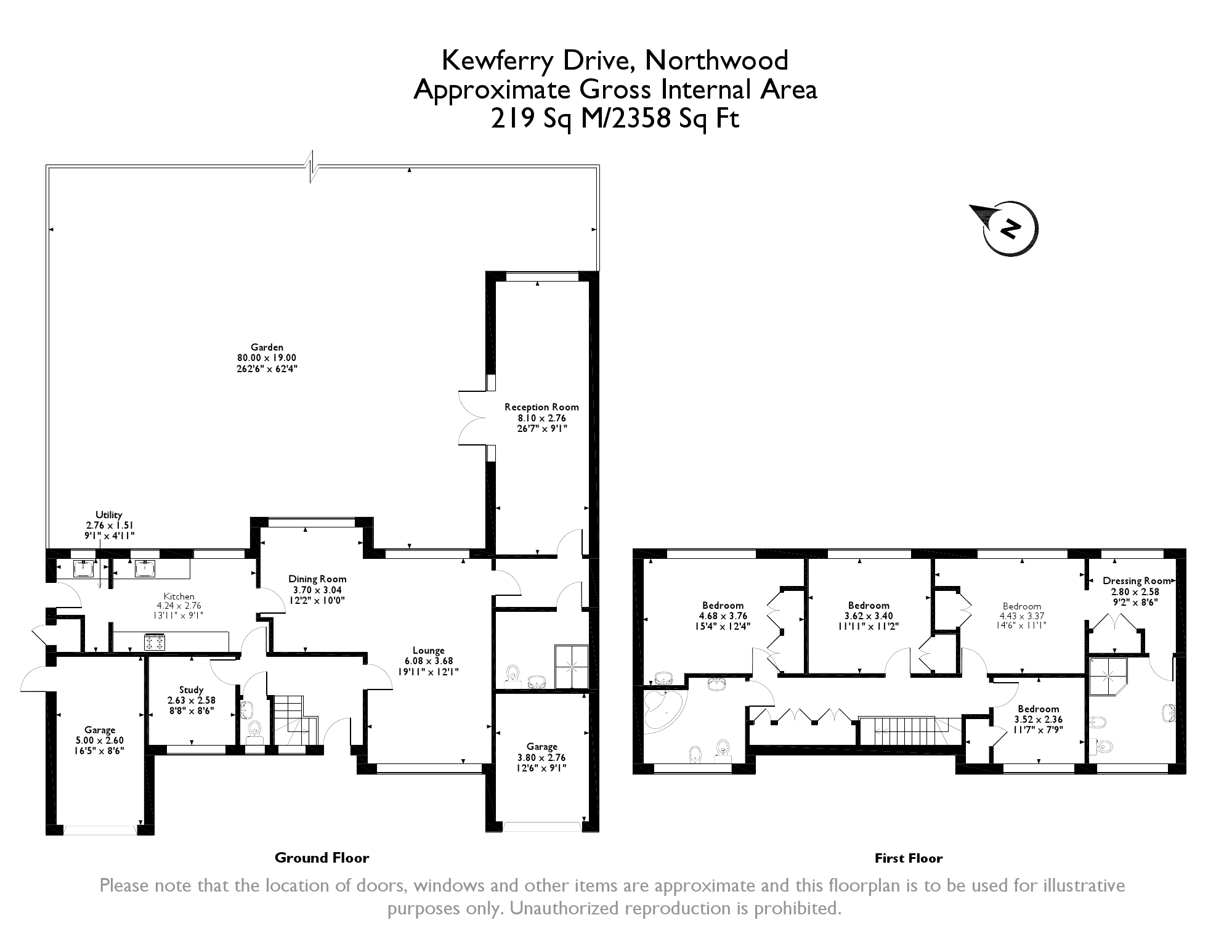 4 Bedrooms Detached house for sale in Kewferry Drive, Northwood HA6