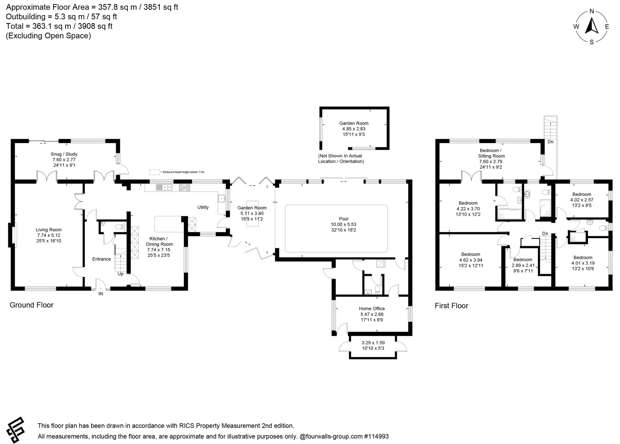 9, The Paddocks, Marlborough floorplan