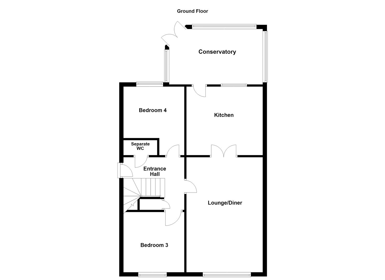 15, Norman Drive, Mirfield floorplan