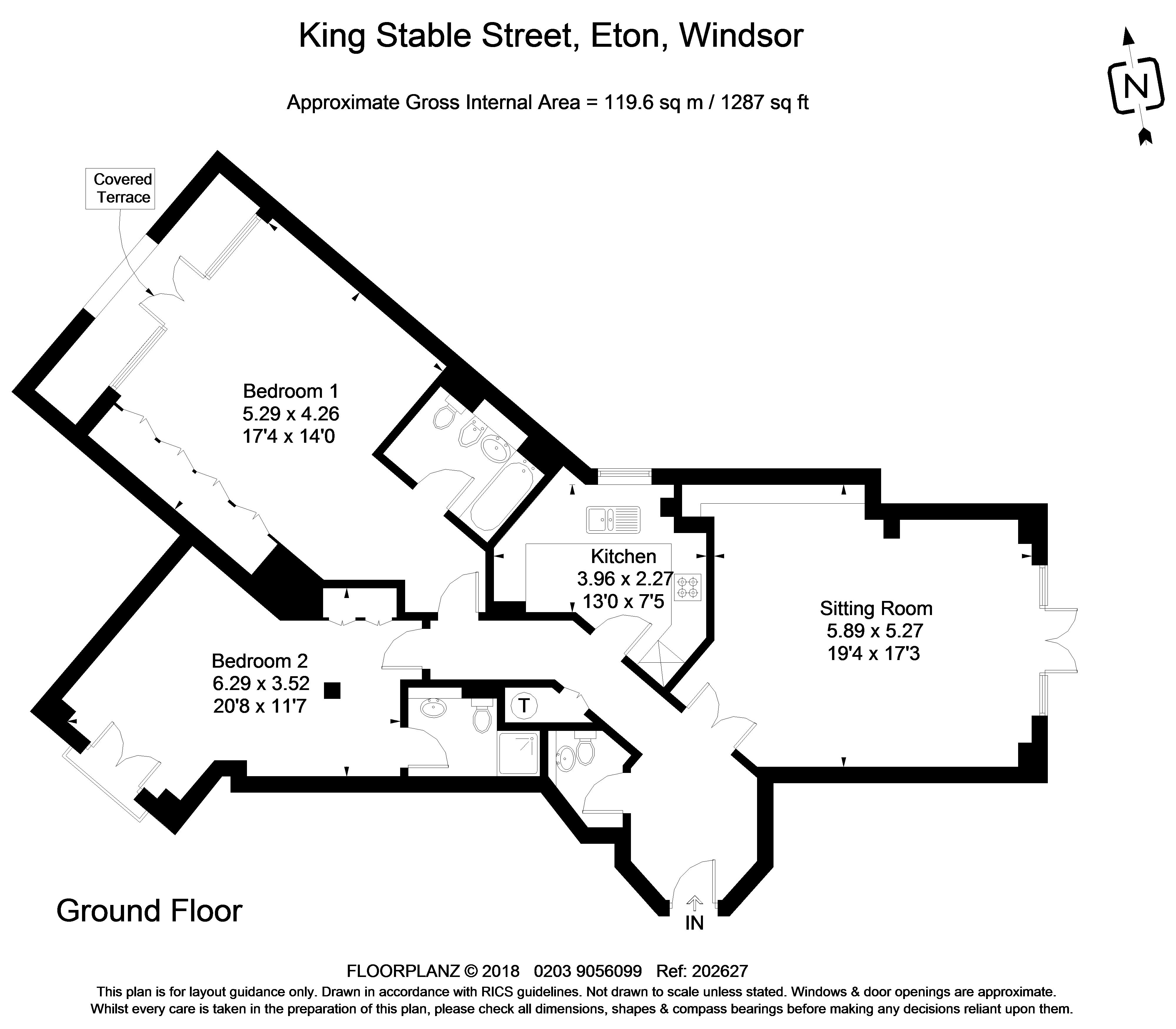 2 Bedrooms Flat to rent in King Stable Street, Eton, Windsor SL4