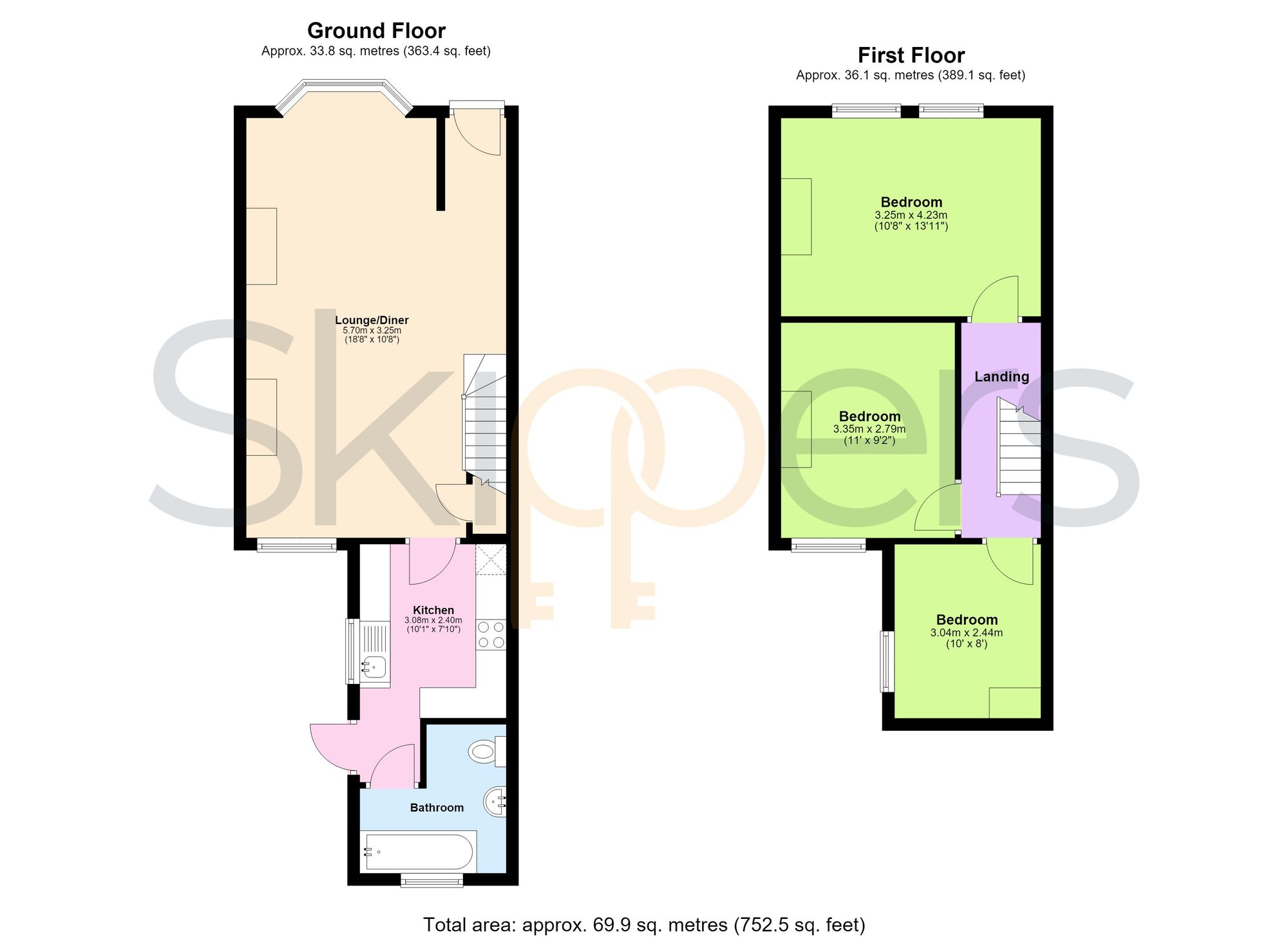85 Oswald Road, Dover floorplan