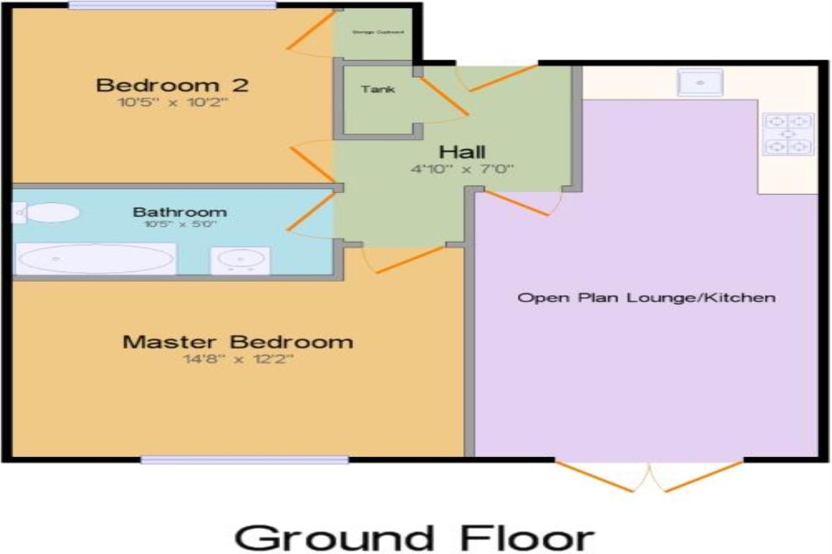 2 Bedrooms Flat to rent in Old Coach Road, Runcorn WA7