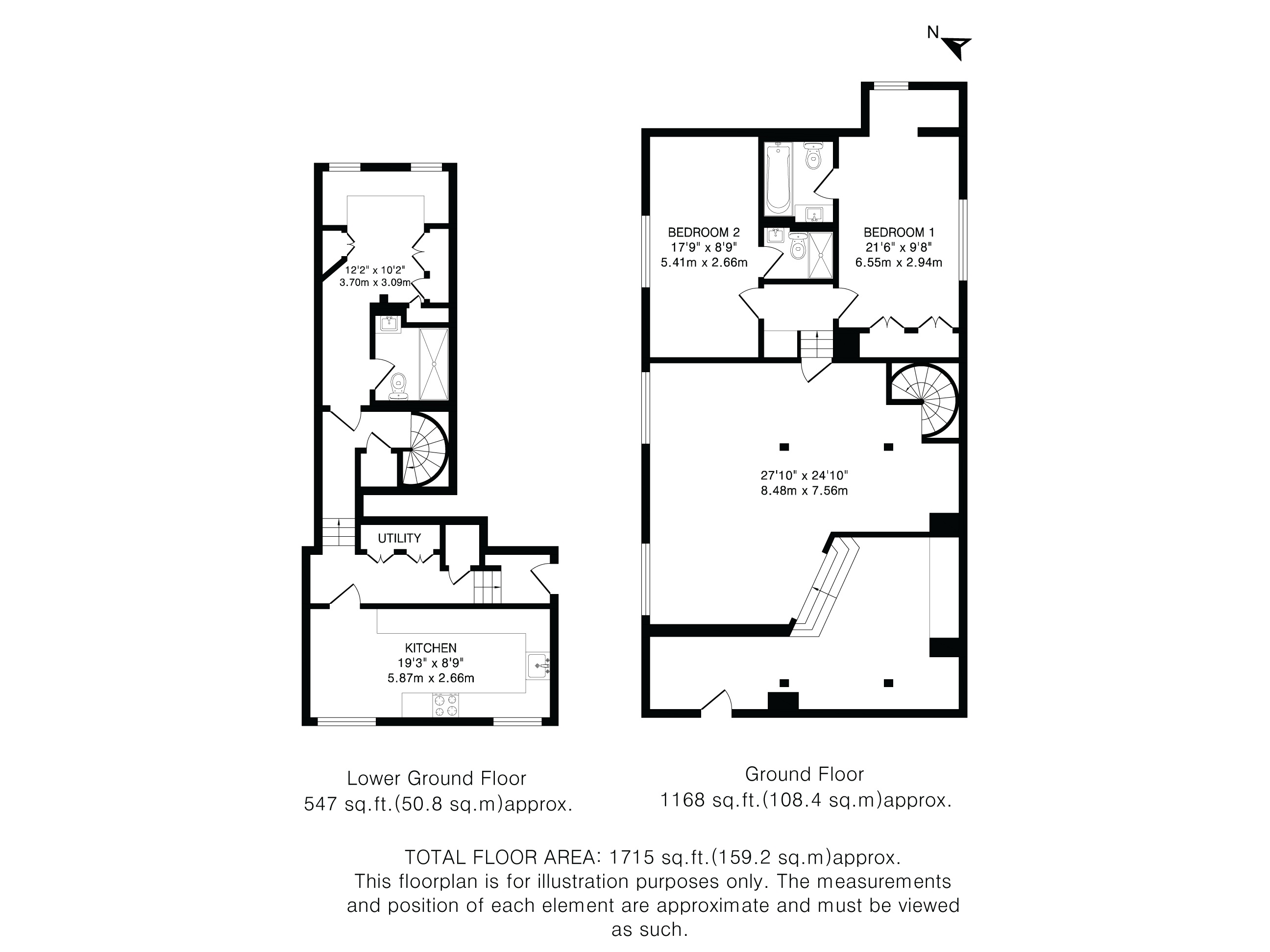 1, Astonbury Manor, Stevenage floorplan