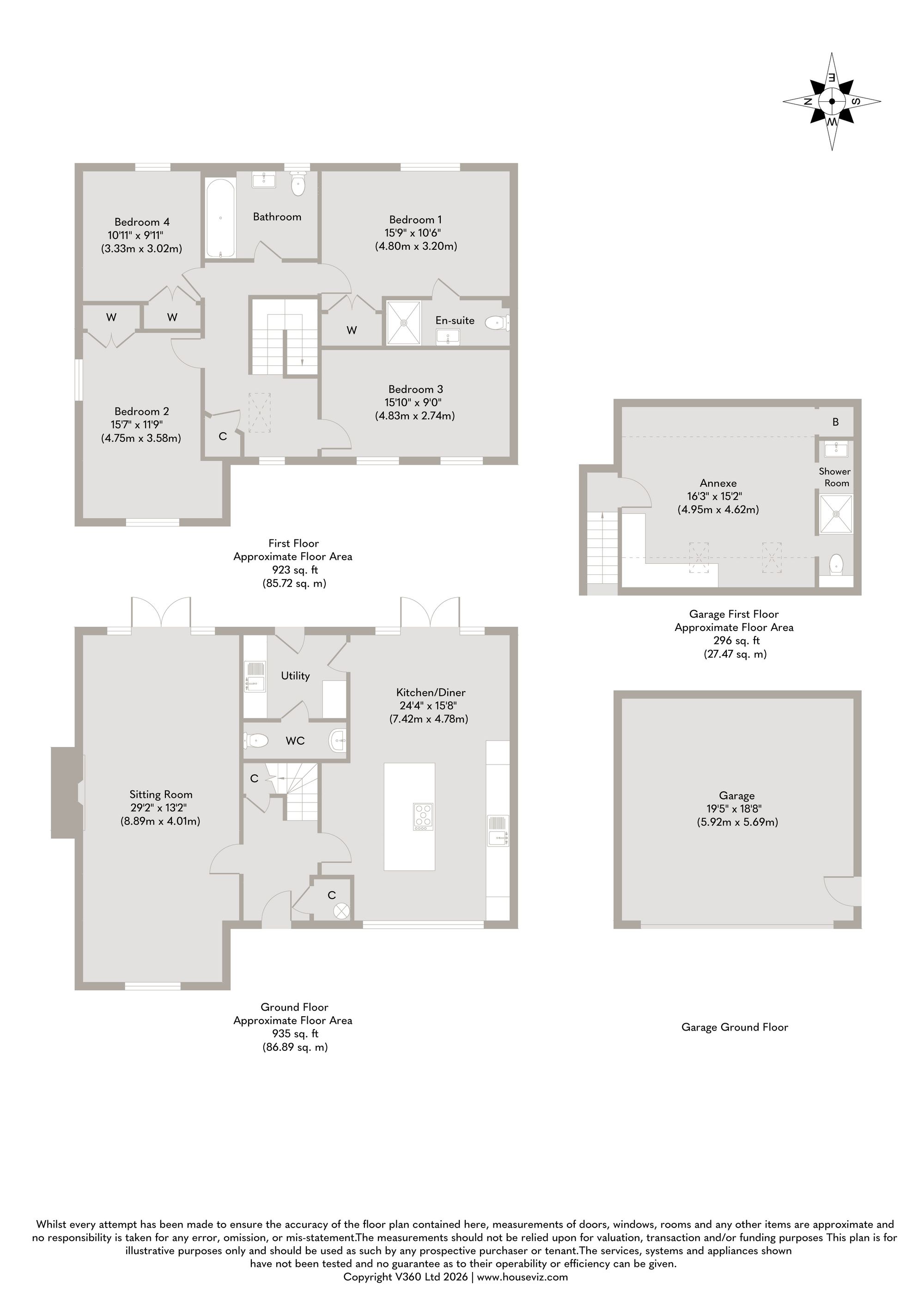 4 Hampton Close, King's Lynn floorplan