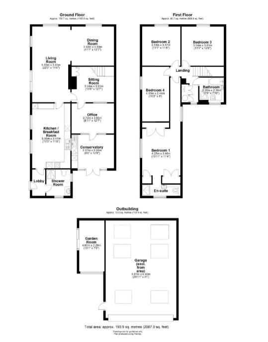 27, The Shade, Ely floorplan
