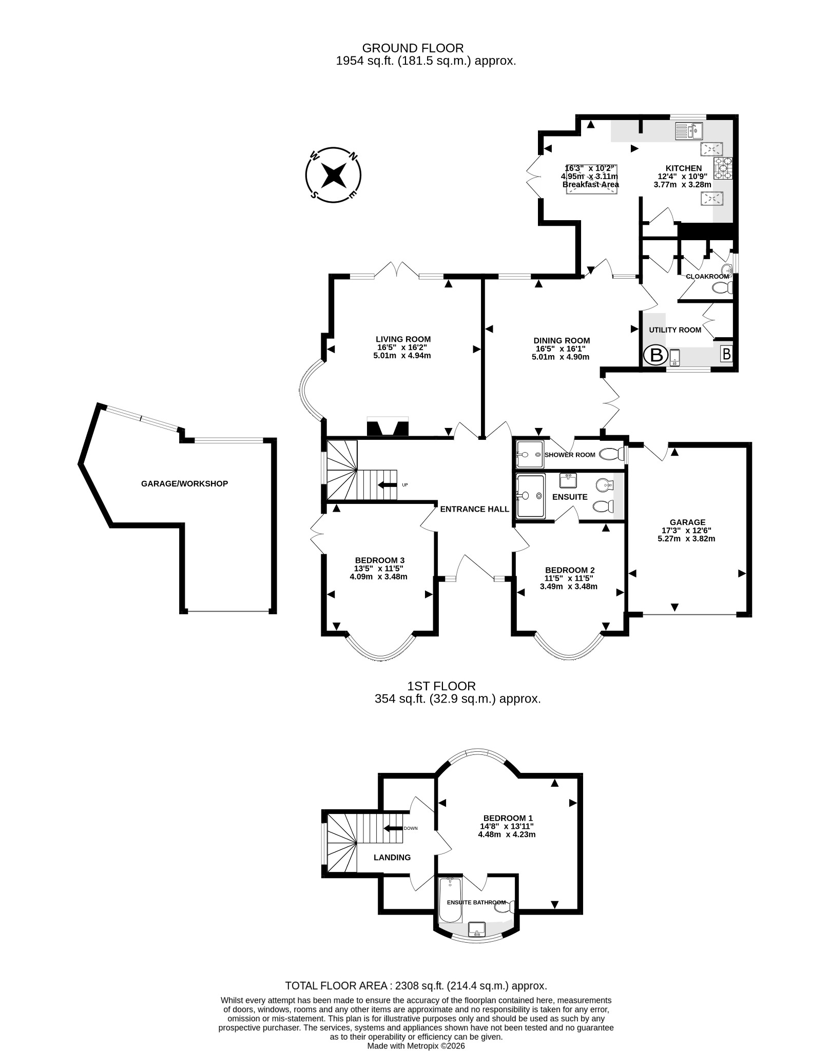 51 Church Lane, Bagshot floorplan