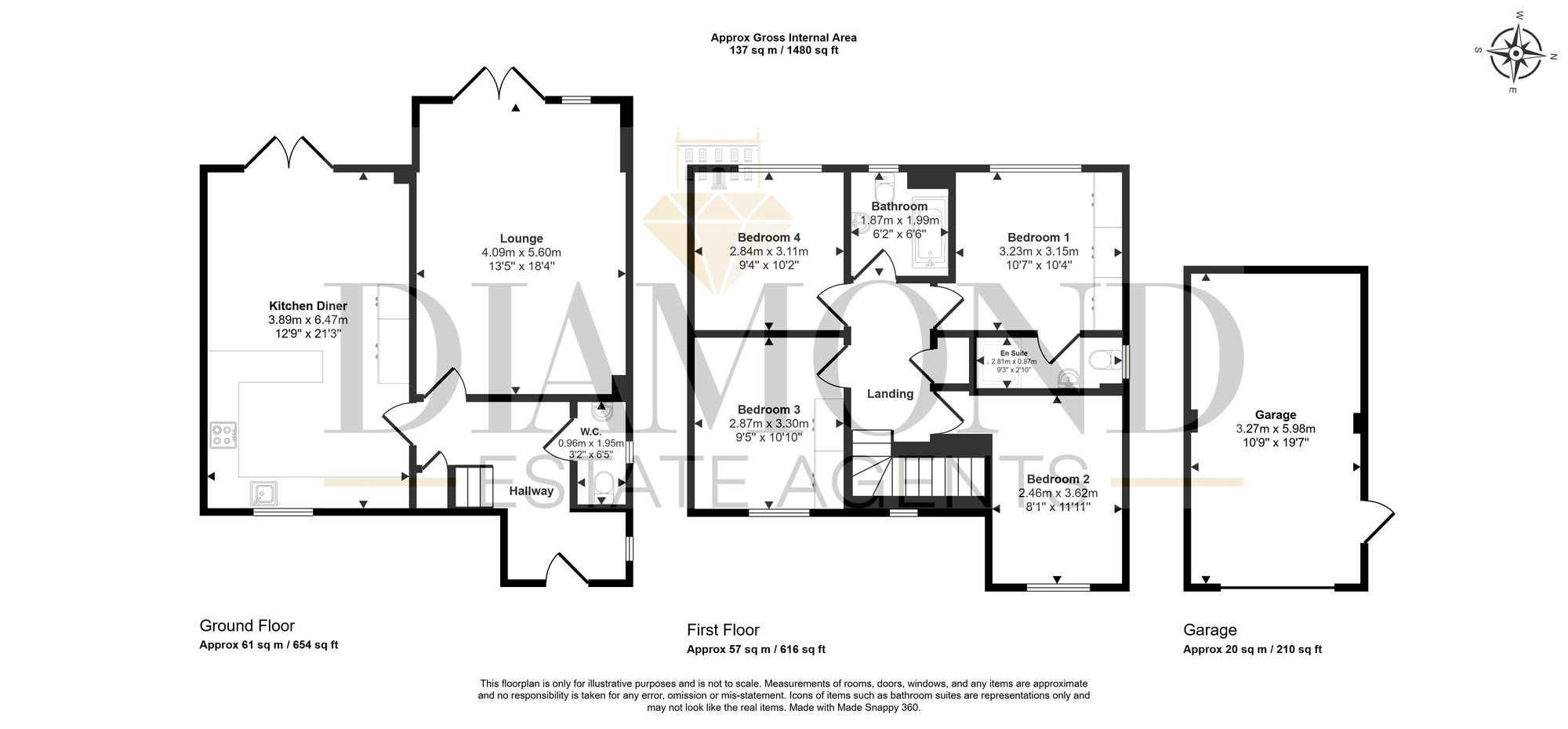 8 Quarryman Close, Tiverton floorplan