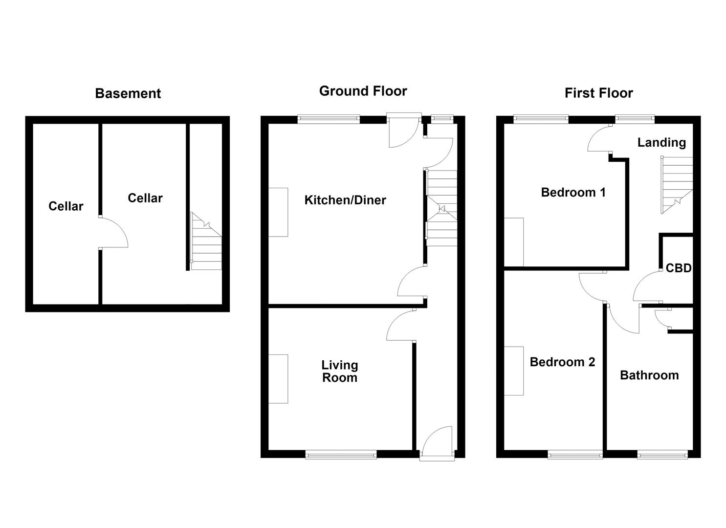 Queen Street, Wakefield floorplan