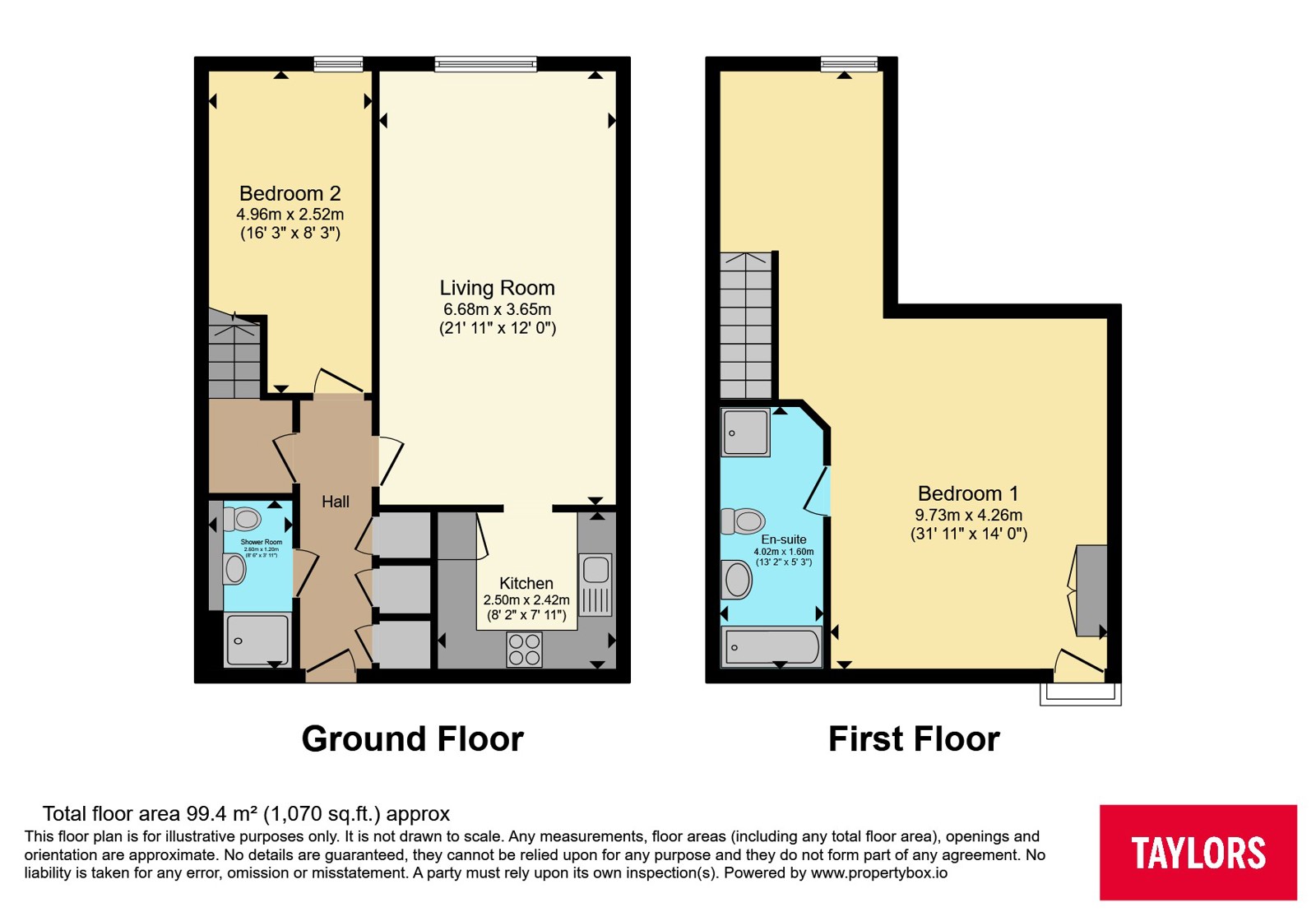 10,, The Tower, Redcliffe floorplan