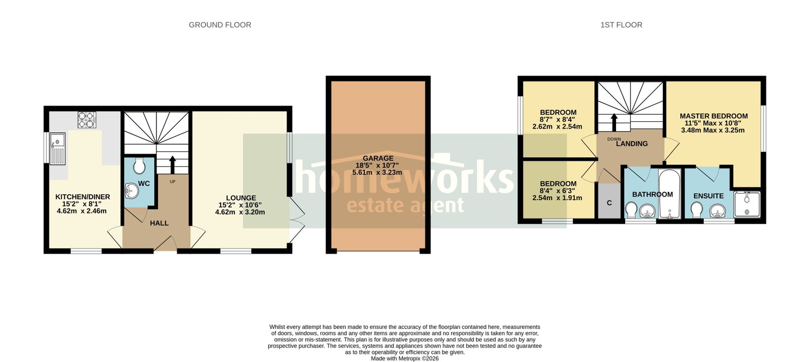 1, York Close, Thetford floorplan